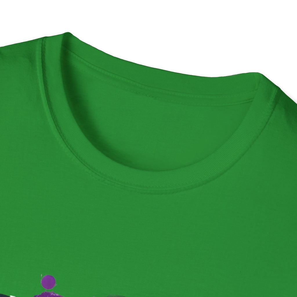 Dance Tee Unisex Softstyle T-Shirt: Dancing is Art & Unfiltered Moves Design