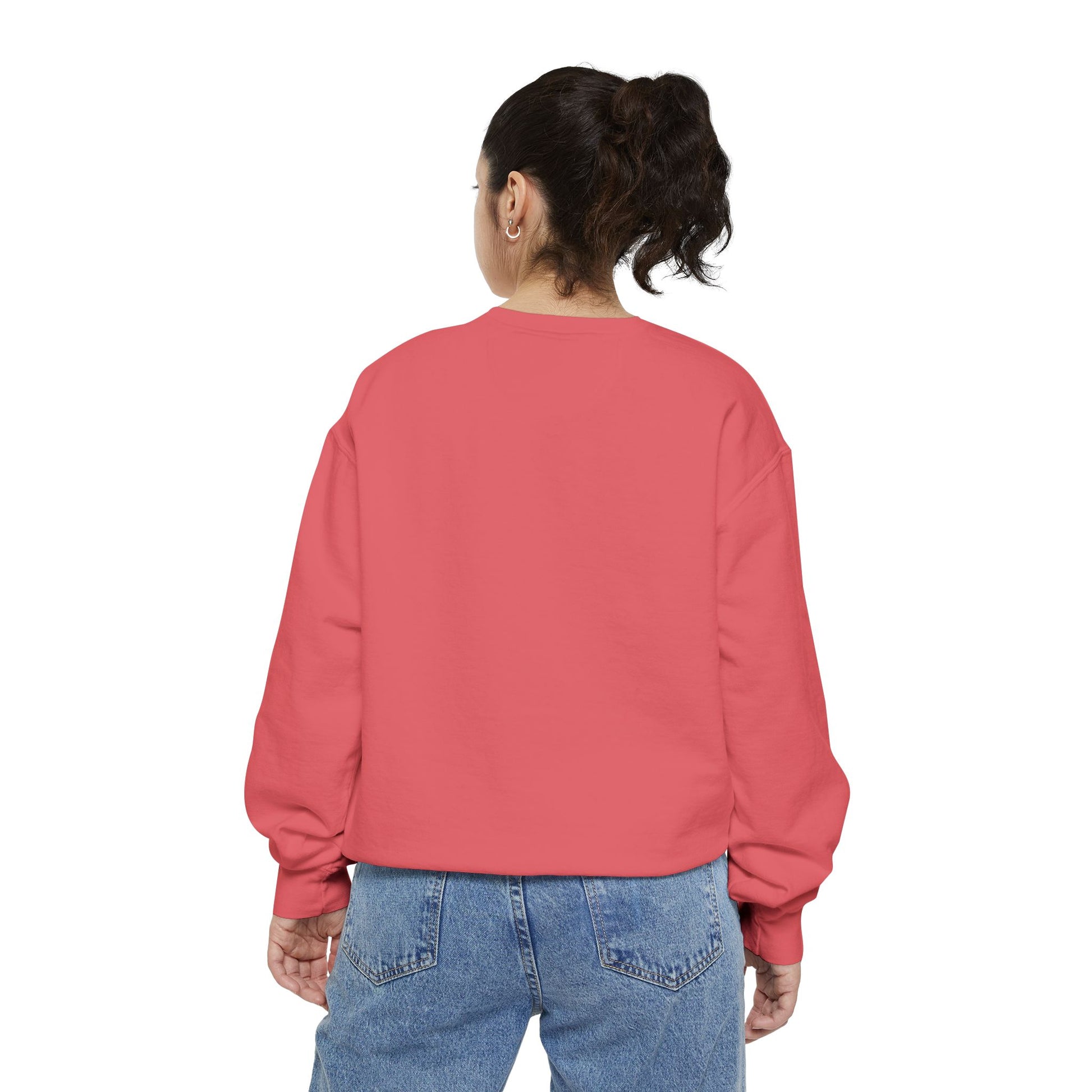 Garment-Dyed Sweatshirt - 'Blind to Reality' Statement Sweatshirt, Cozy Casual Wear, Motivational Gift, Unisex Apparel, [...]
