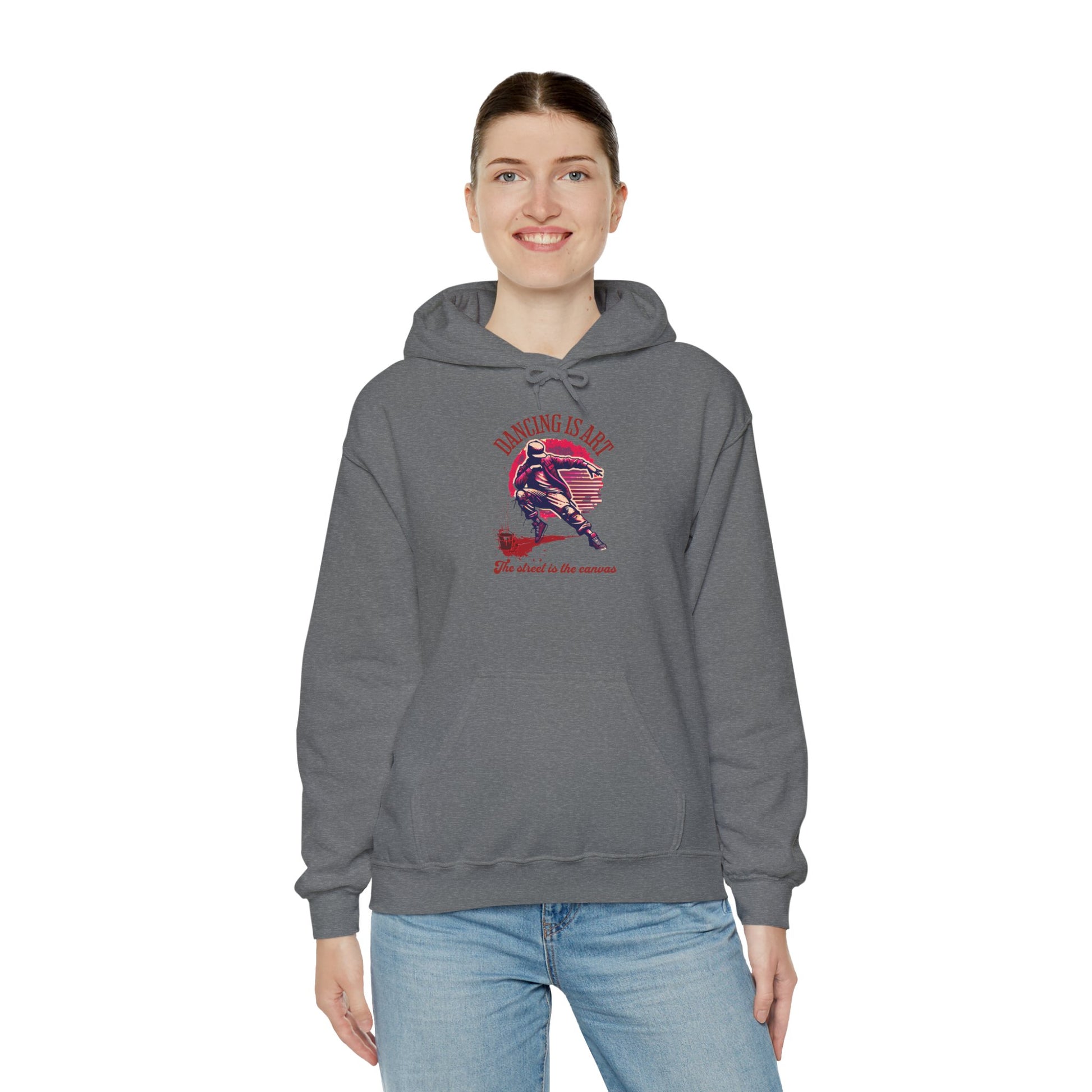 Dancing Is Life | Cozy Unisex Hoodie for Dance Lovers | Perfect for Gifts, Dance Classes, Everyday Wear, and Celebrations