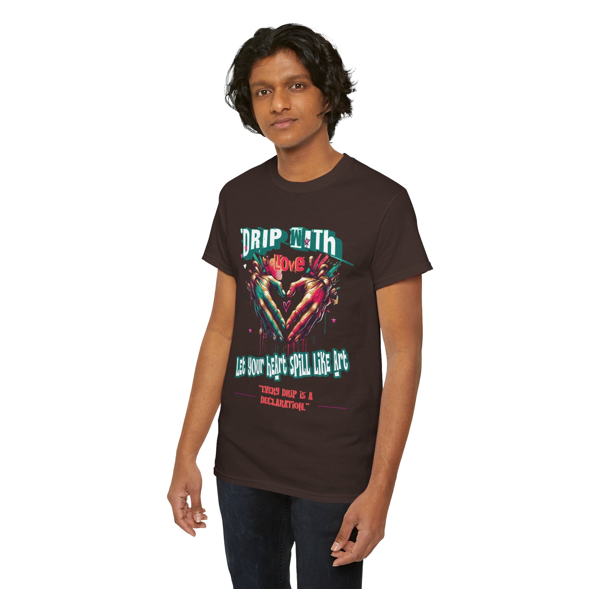Graphic Tee: DRIP WITH Love Streetwear Design