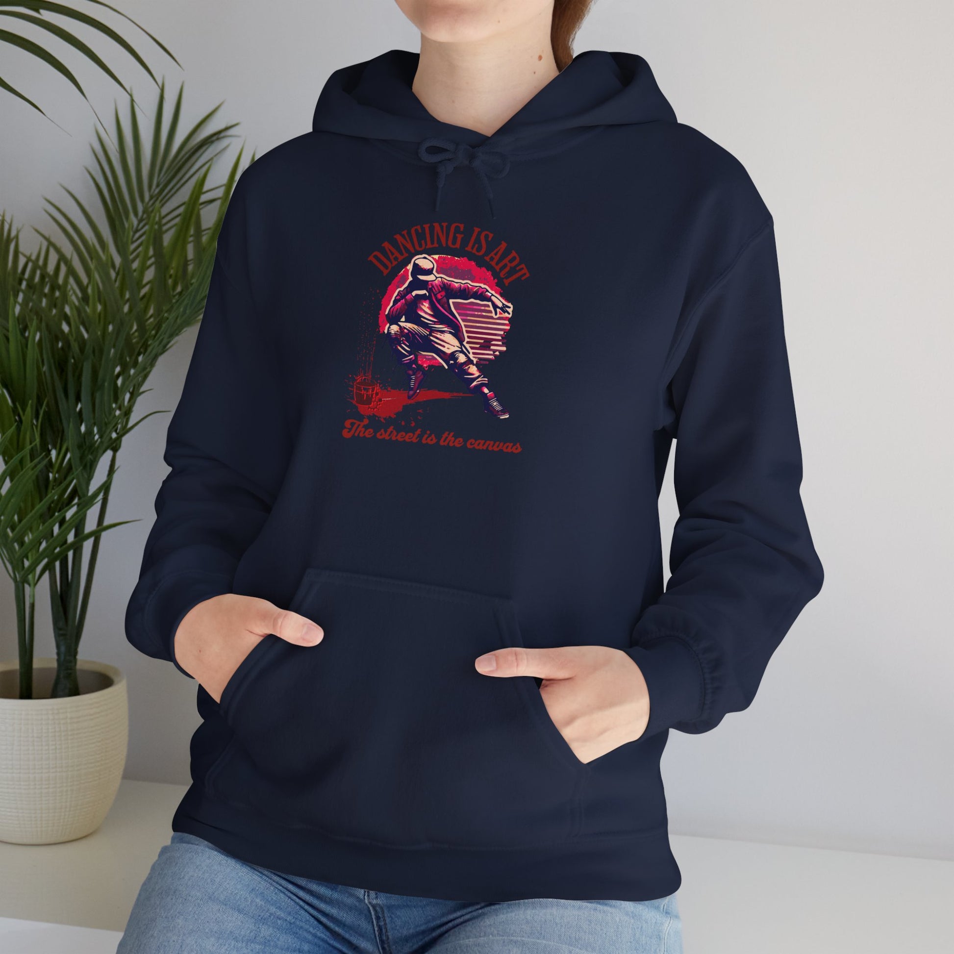 Dancing Is Life | Cozy Unisex Hoodie for Dance Lovers | Perfect for Gifts, Dance Classes, Everyday Wear, and Celebrations