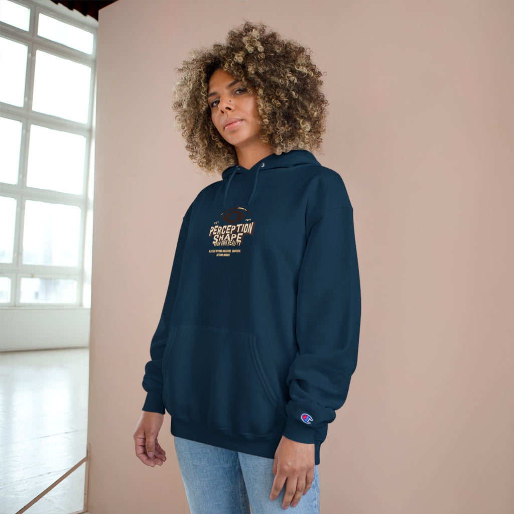 Champion Hoodie with 'Perception Share' Design - Cozy Hoodie for Casual Wear, Gift Ideas, Streetwear, Unique Fashion, Perfect for [...]