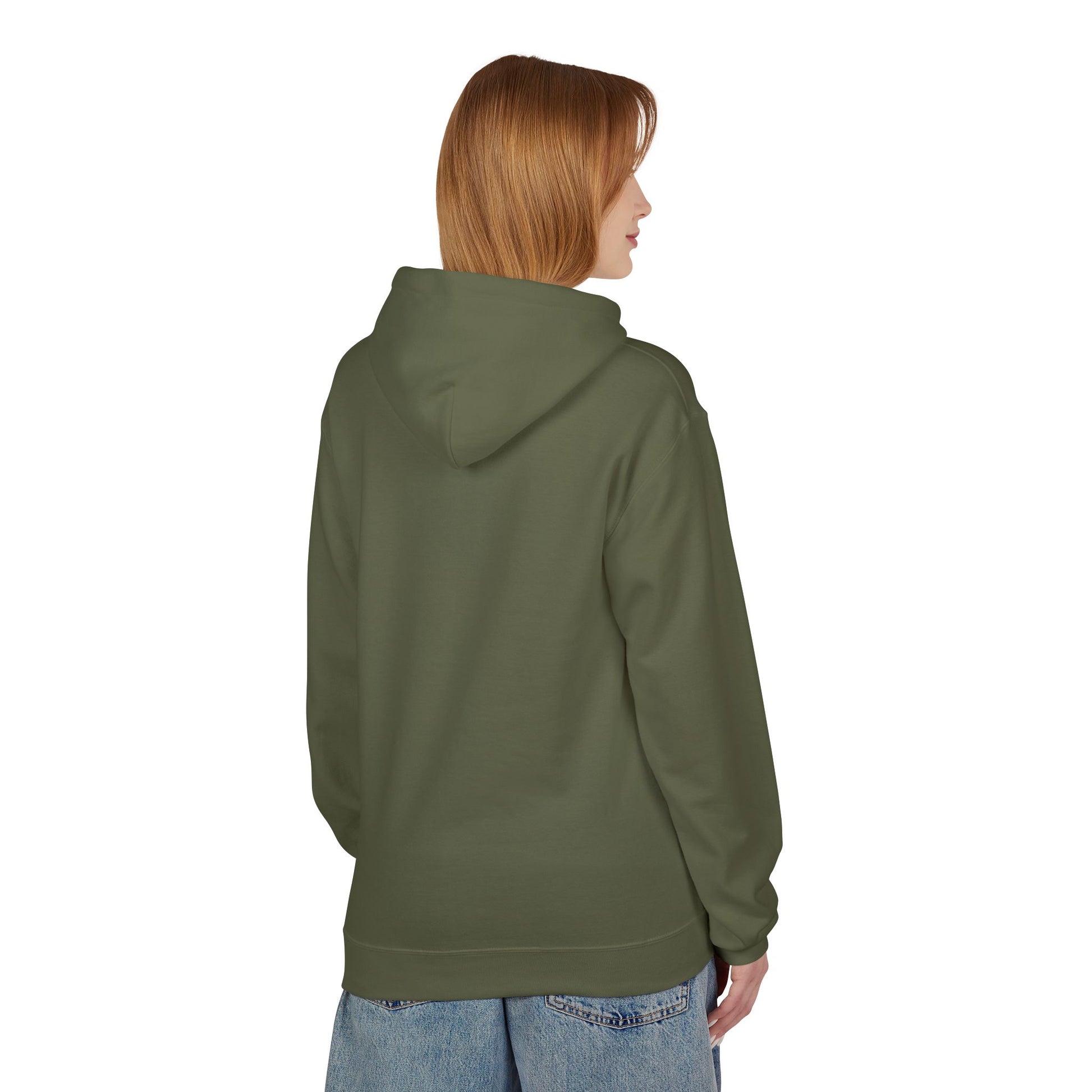 Inspirational Quote Fleece Hoodie - Cozy Unisex Sweatshirt for Motivation, Gift for Friends, Casual Wear, Perfect for Anytime