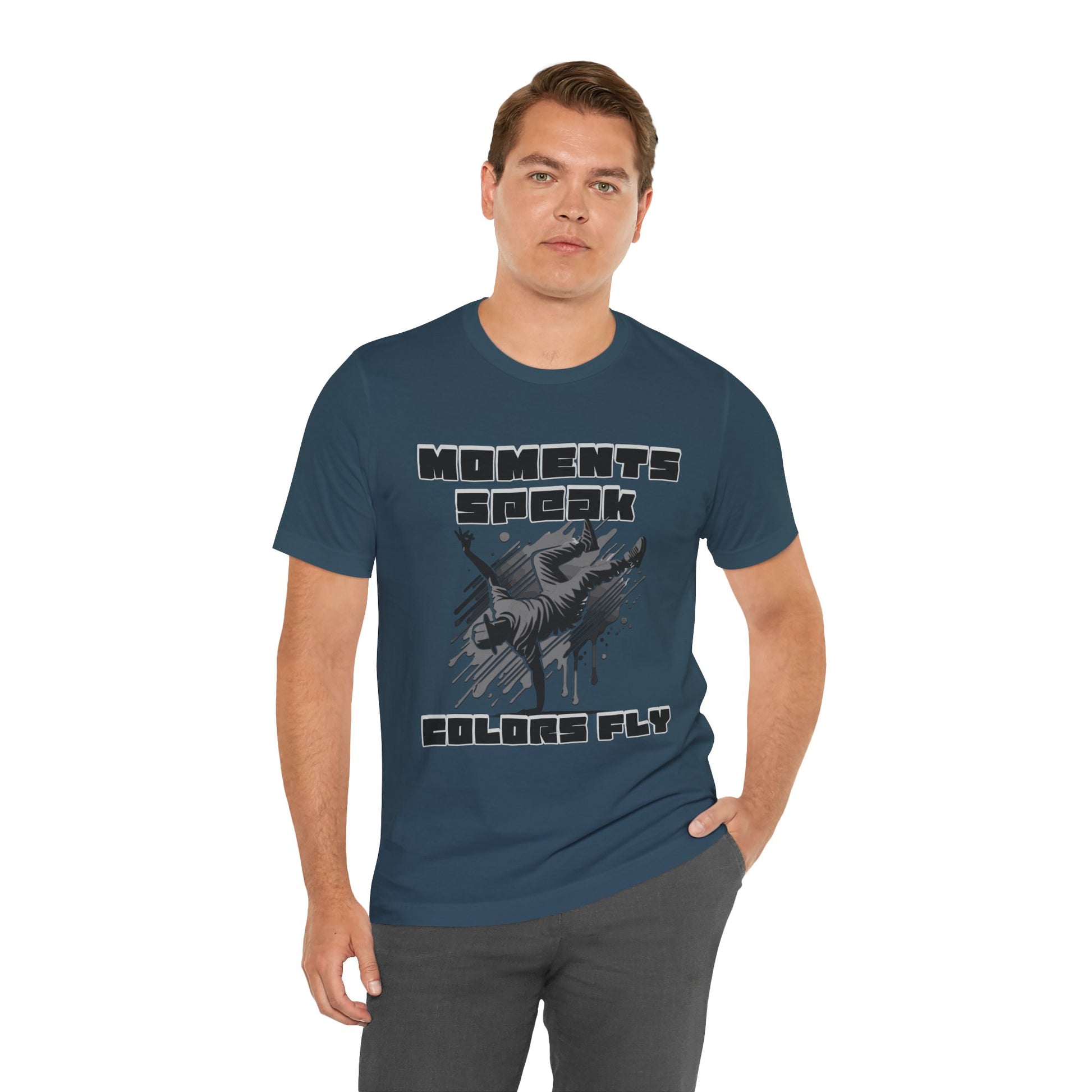 Grayscale Street Tee - Unisex Jersey Short Sleeve