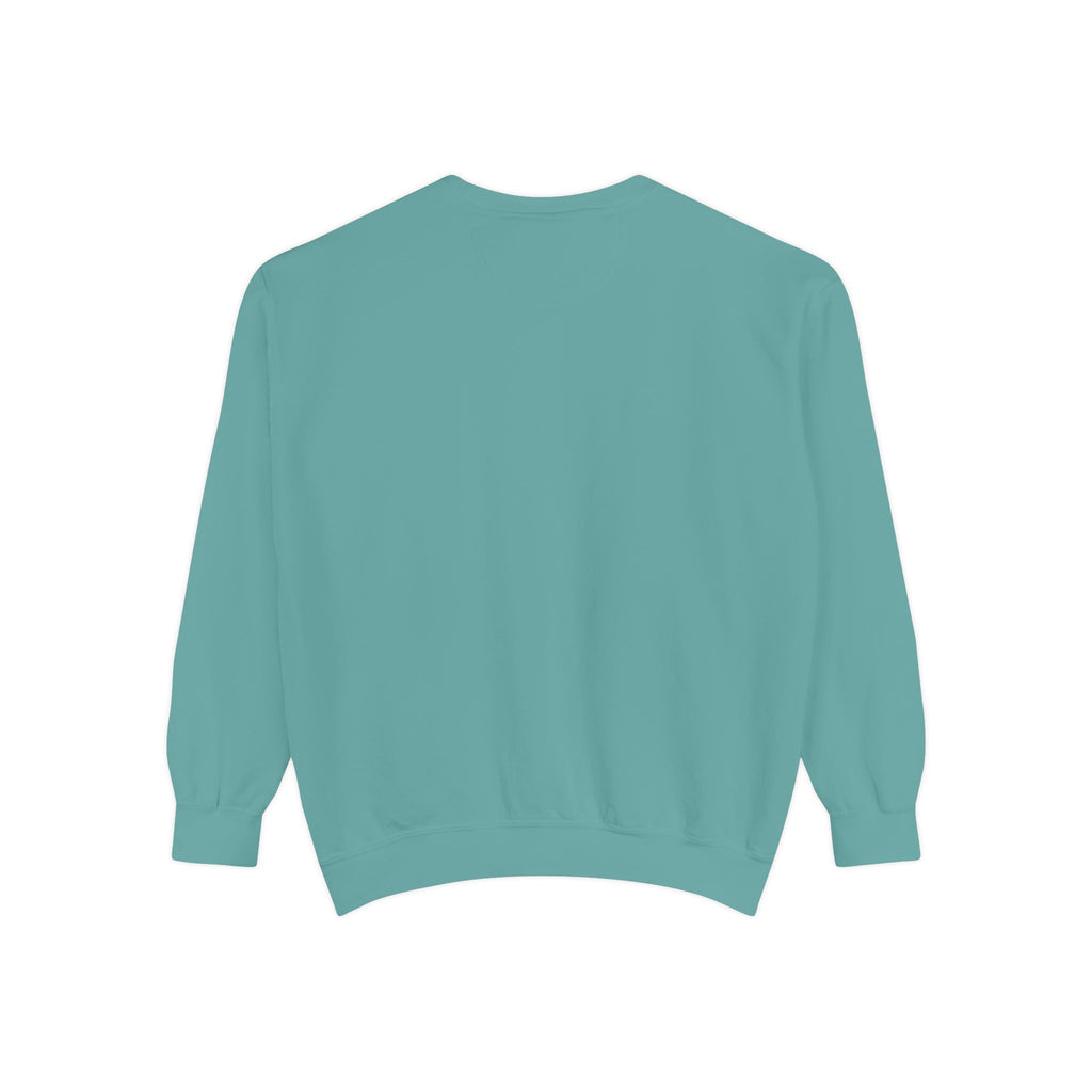 Layer up. Speak loud. Be seen in this Garment-Dyed Sweatshirt: Dancing is Art Unfiltered Moves