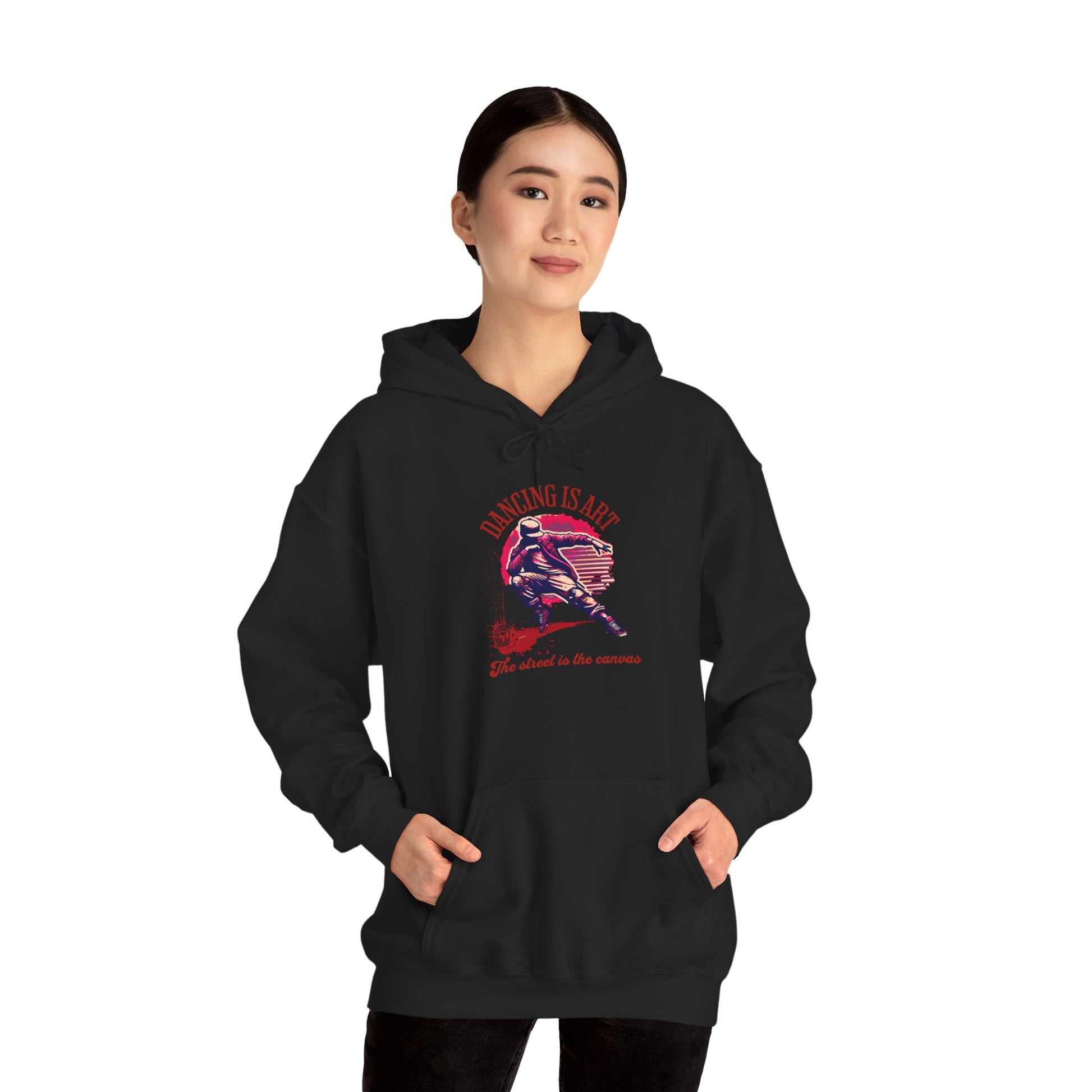 Dancing Is Life | Cozy Unisex Hoodie for Dance Lovers | Perfect for Gifts, Dance Classes, Everyday Wear, and Celebrations