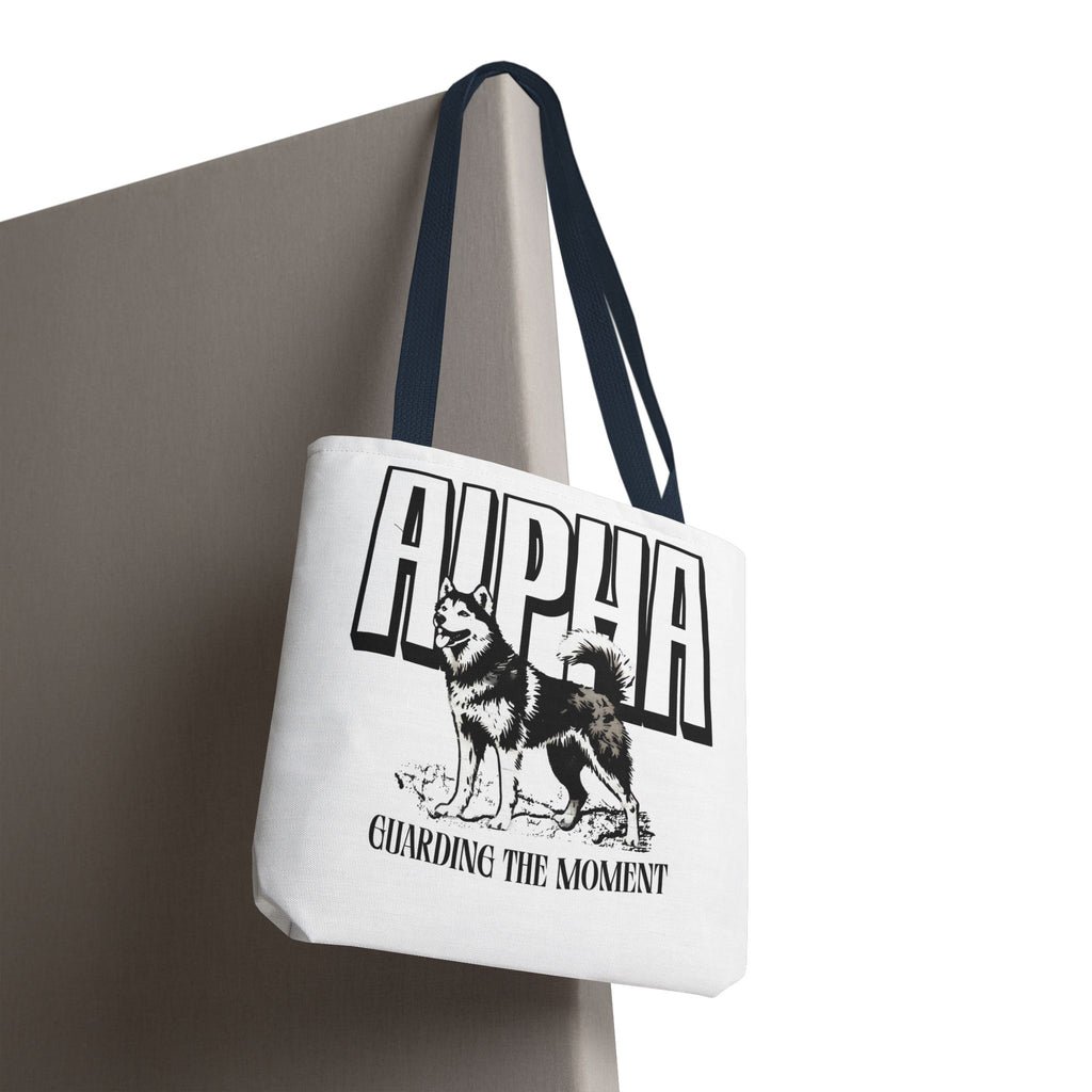 Alpha Dog Tote Bag - Unique Carryall for Dog Lovers, Gift for Pet Owners, Stylish Reusable Bag, Daily Use, Eco-Friendly Shopping