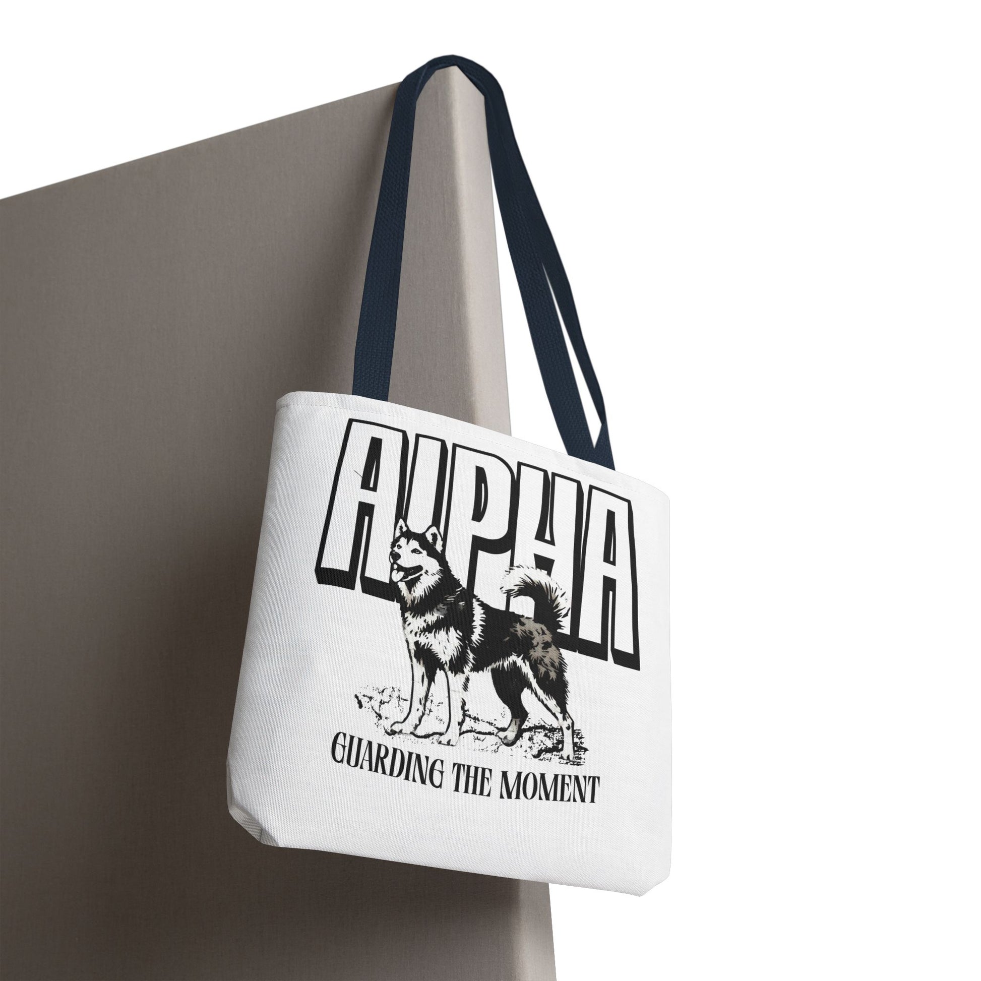 Alpha Dog Tote Bag - Unique Carryall for Dog Lovers, Gift for Pet Owners, Stylish Reusable Bag, Daily Use, Eco-Friendly Shopping