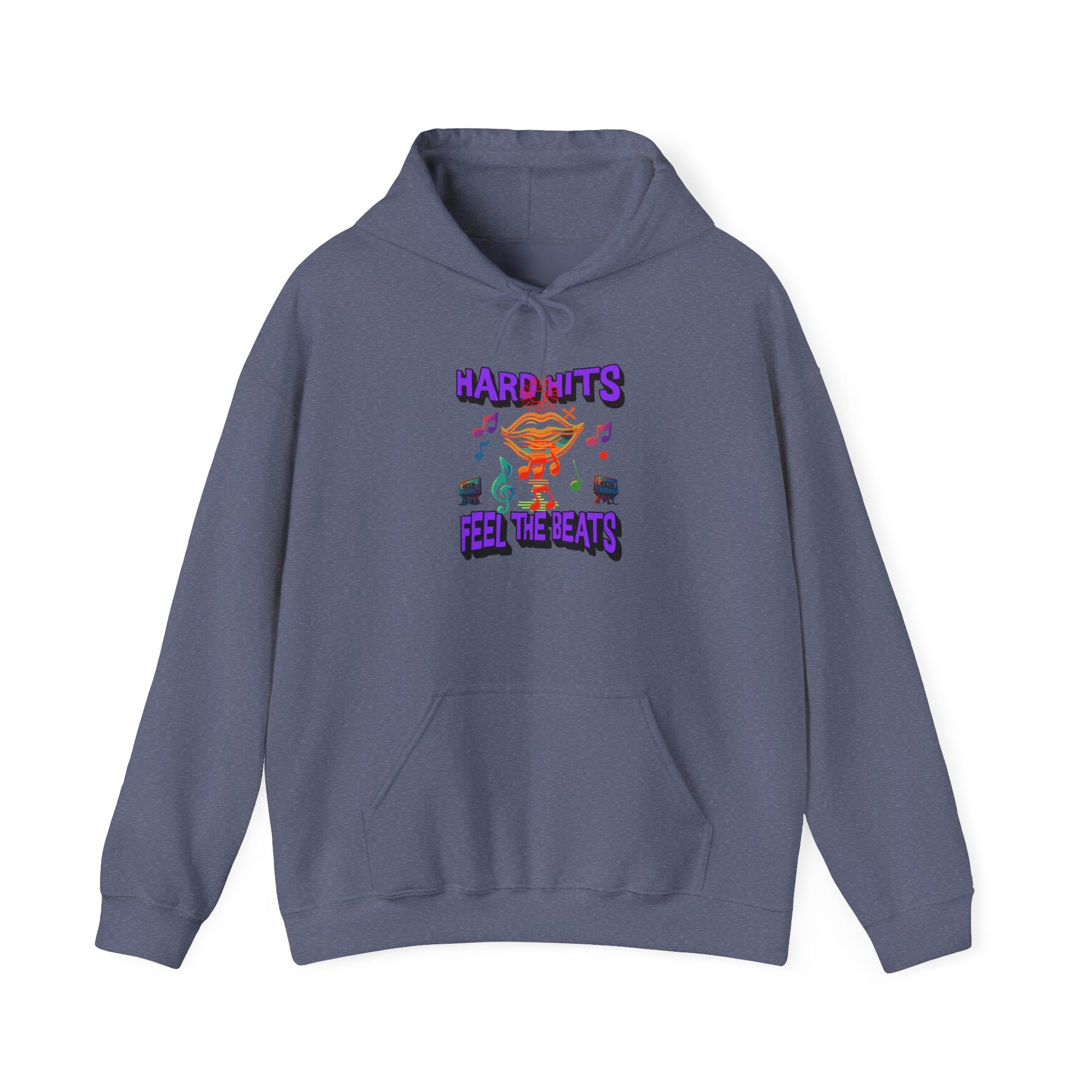Music Vibes Hooded Sweatshirt - Feel the Beats, Unisex Hoodie, Comfortable Sweatshirt, Perfect Gift for Music Lovers, Casual Wear