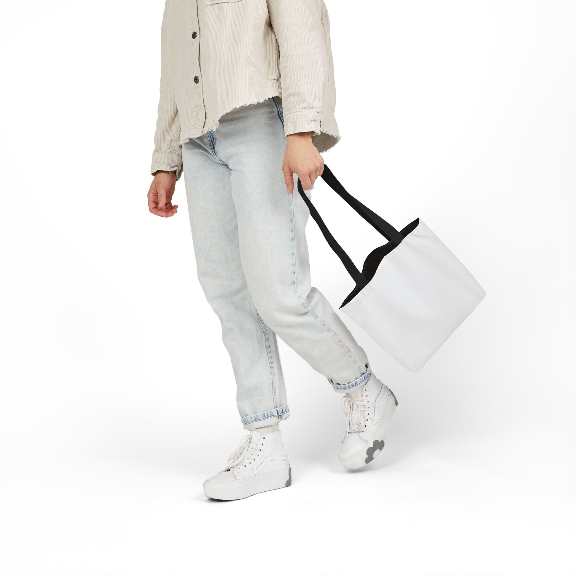 Love Canvas Tote Bag with 5-Color Straps - Perfect for Everyday Use, Gifts, Shopping, Eco-Friendly, Valentine's Day