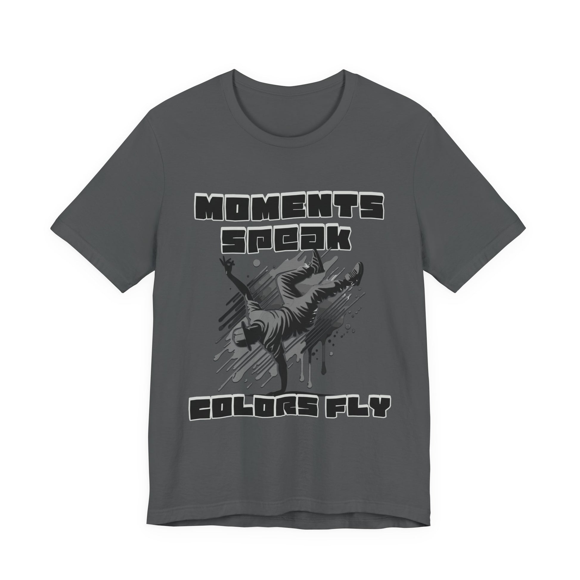Grayscale Street Tee - Unisex Jersey Short Sleeve