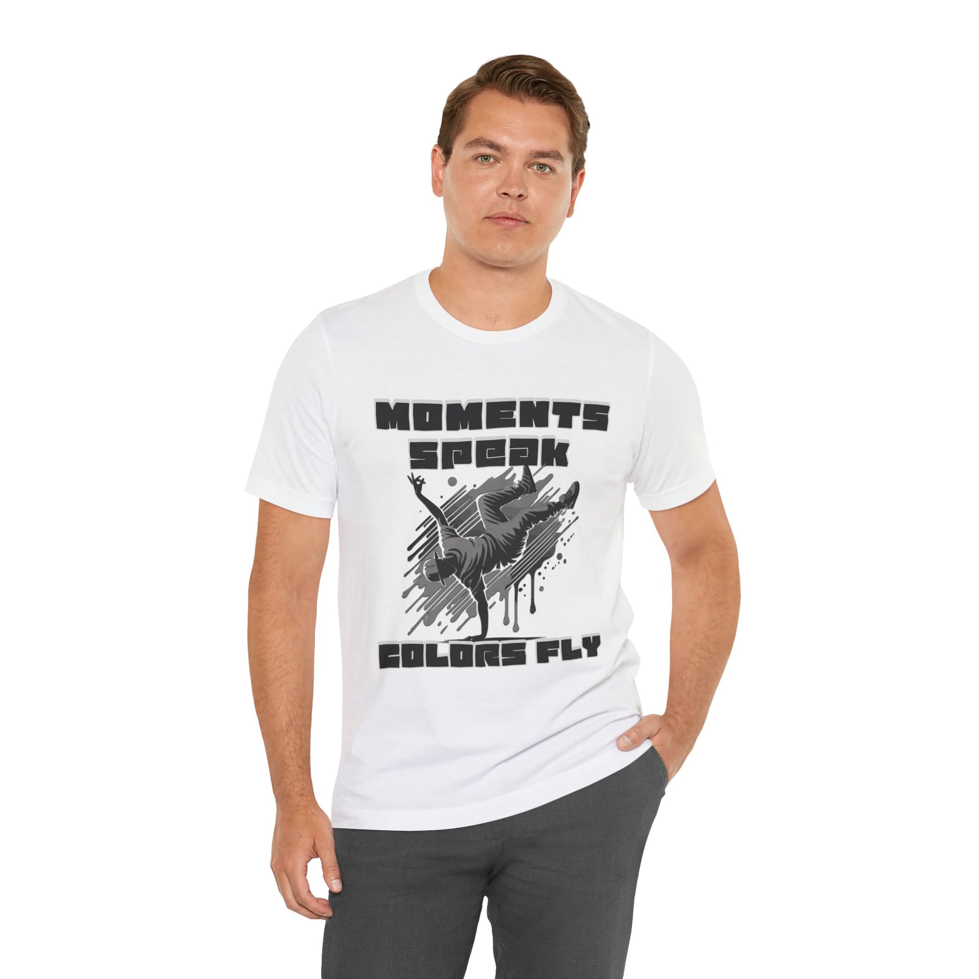 Grayscale Street Tee - Unisex Jersey Short Sleeve