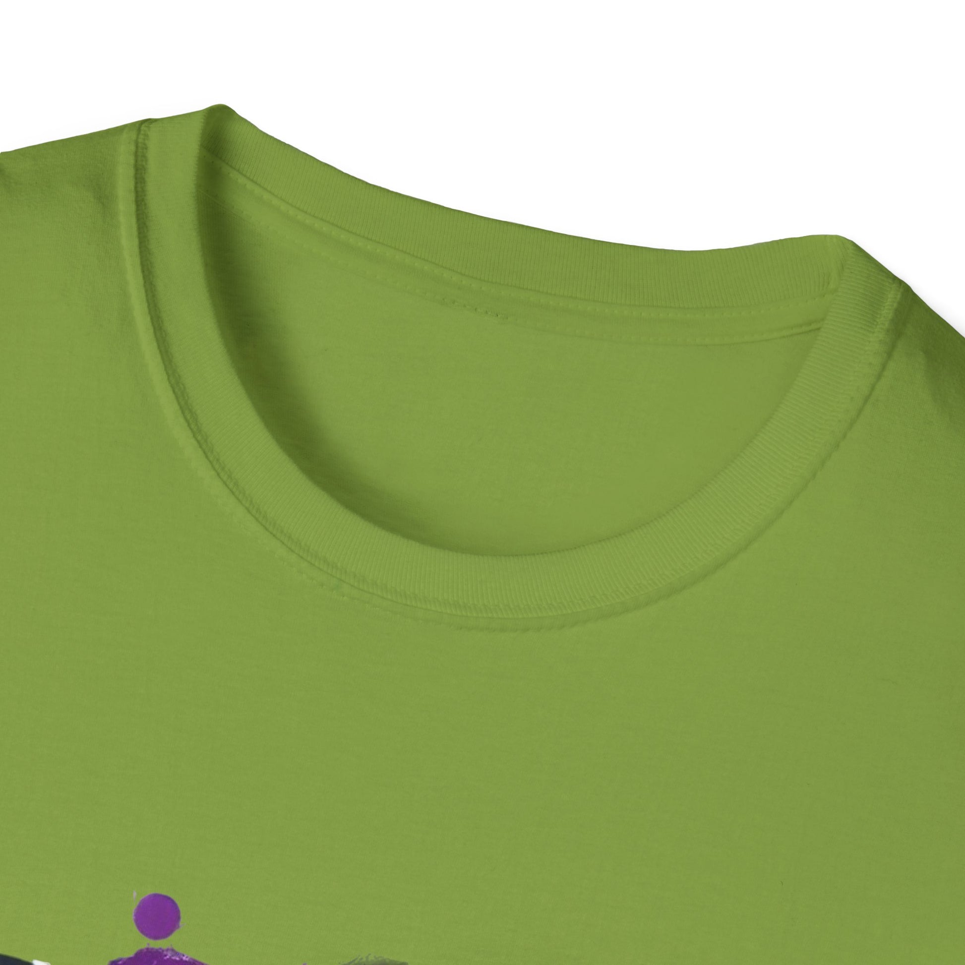 Dance Tee Unisex Softstyle T-Shirt: Dancing is Art & Unfiltered Moves Design