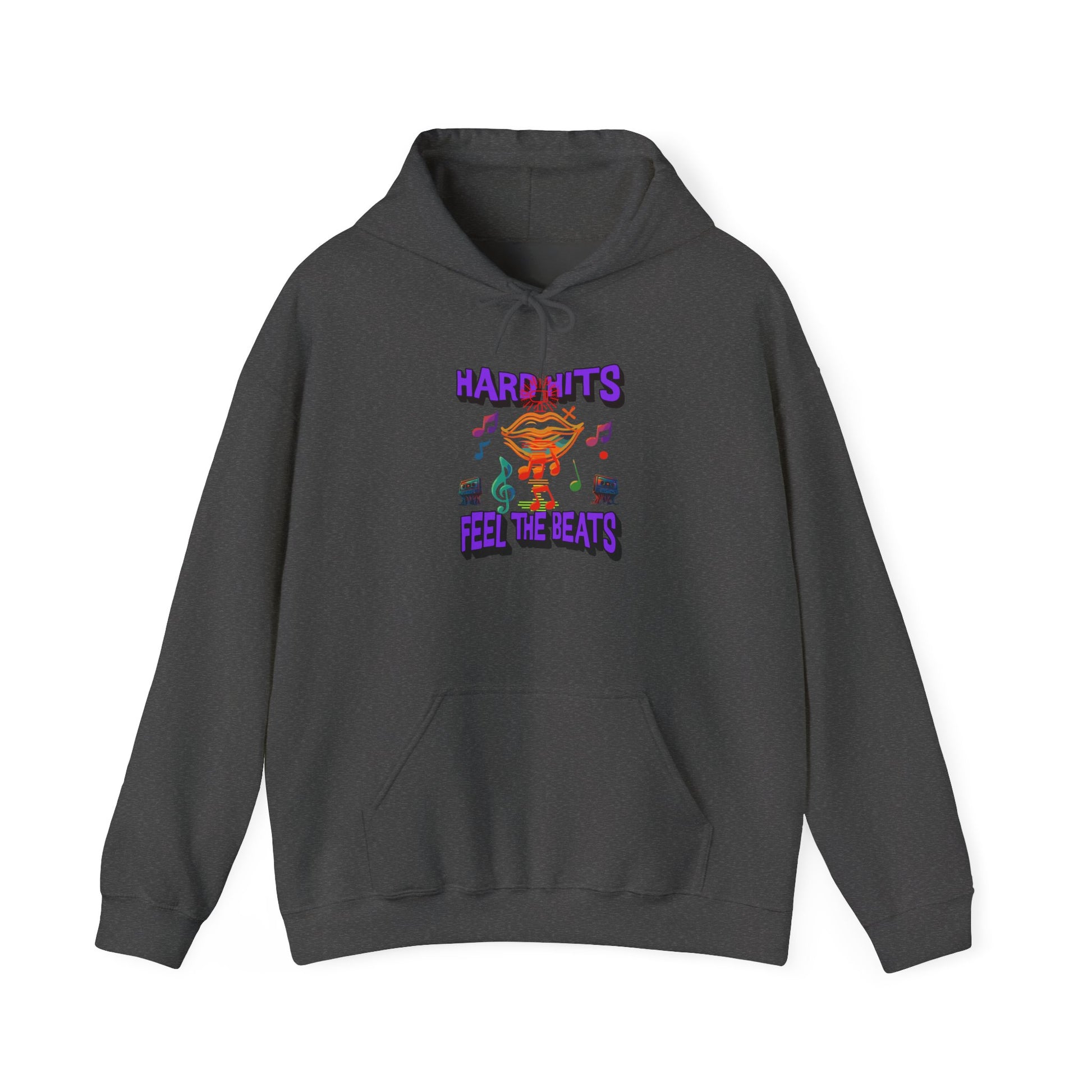 Music Vibes Hooded Sweatshirt - Feel the Beats, Unisex Hoodie, Comfortable Sweatshirt, Perfect Gift for Music Lovers, Casual Wear