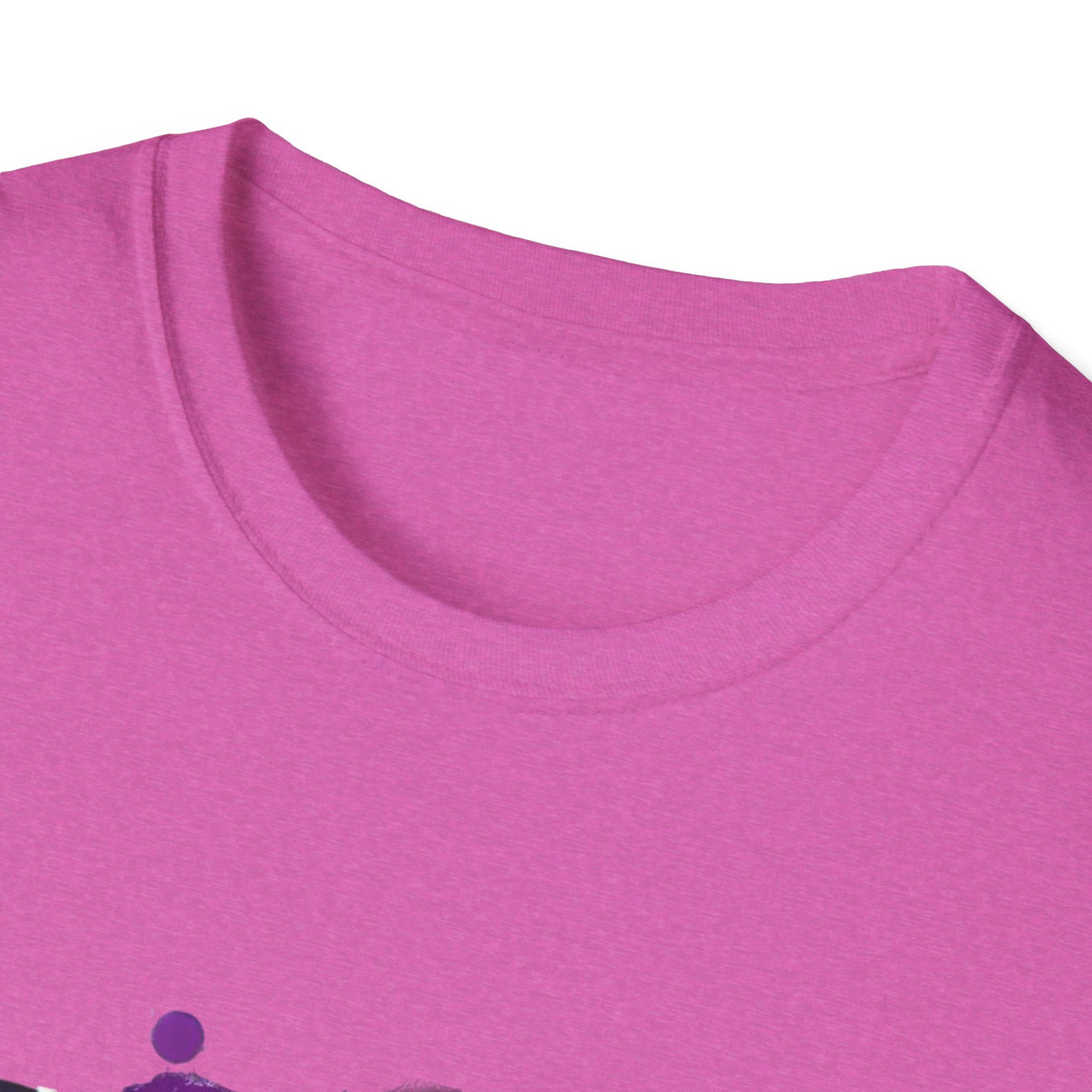 Dance Tee Unisex Softstyle T-Shirt: Dancing is Art & Unfiltered Moves Design
