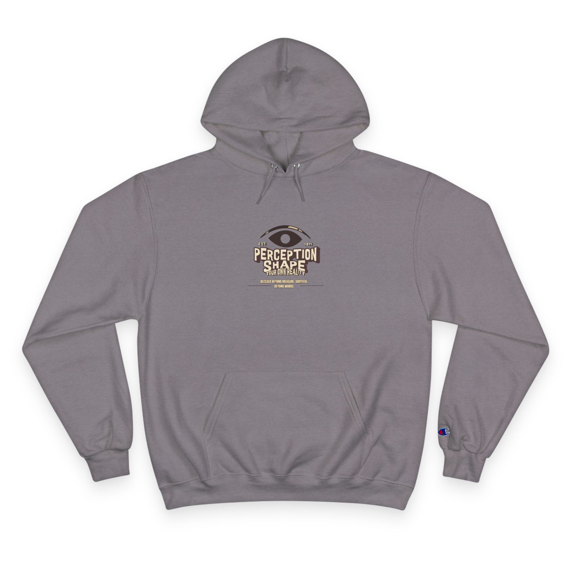 Champion Hoodie with 'Perception Share' Design - Cozy Hoodie for Casual Wear, Gift Ideas, Streetwear, Unique Fashion, Perfect for [...]