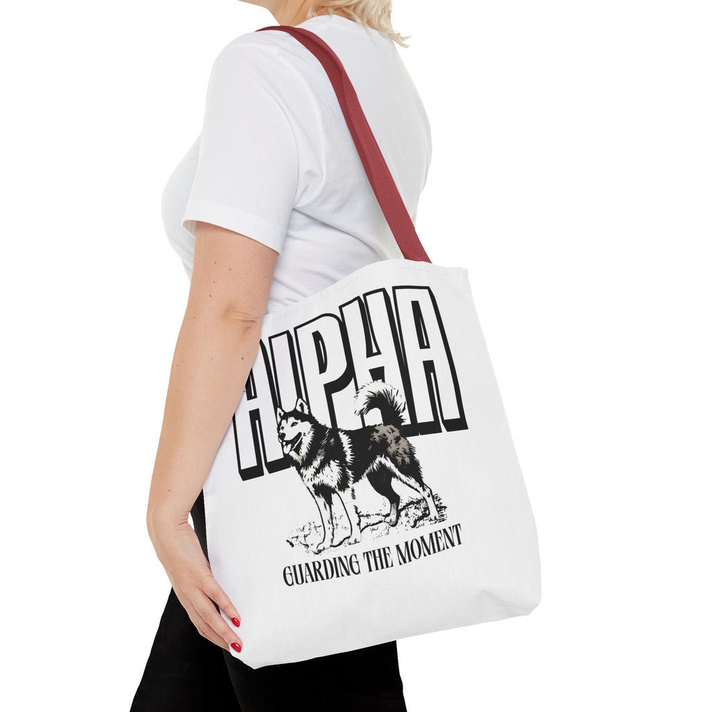 Alpha Dog Tote Bag - Unique Carryall for Dog Lovers, Gift for Pet Owners, Stylish Reusable Bag, Daily Use, Eco-Friendly Shopping