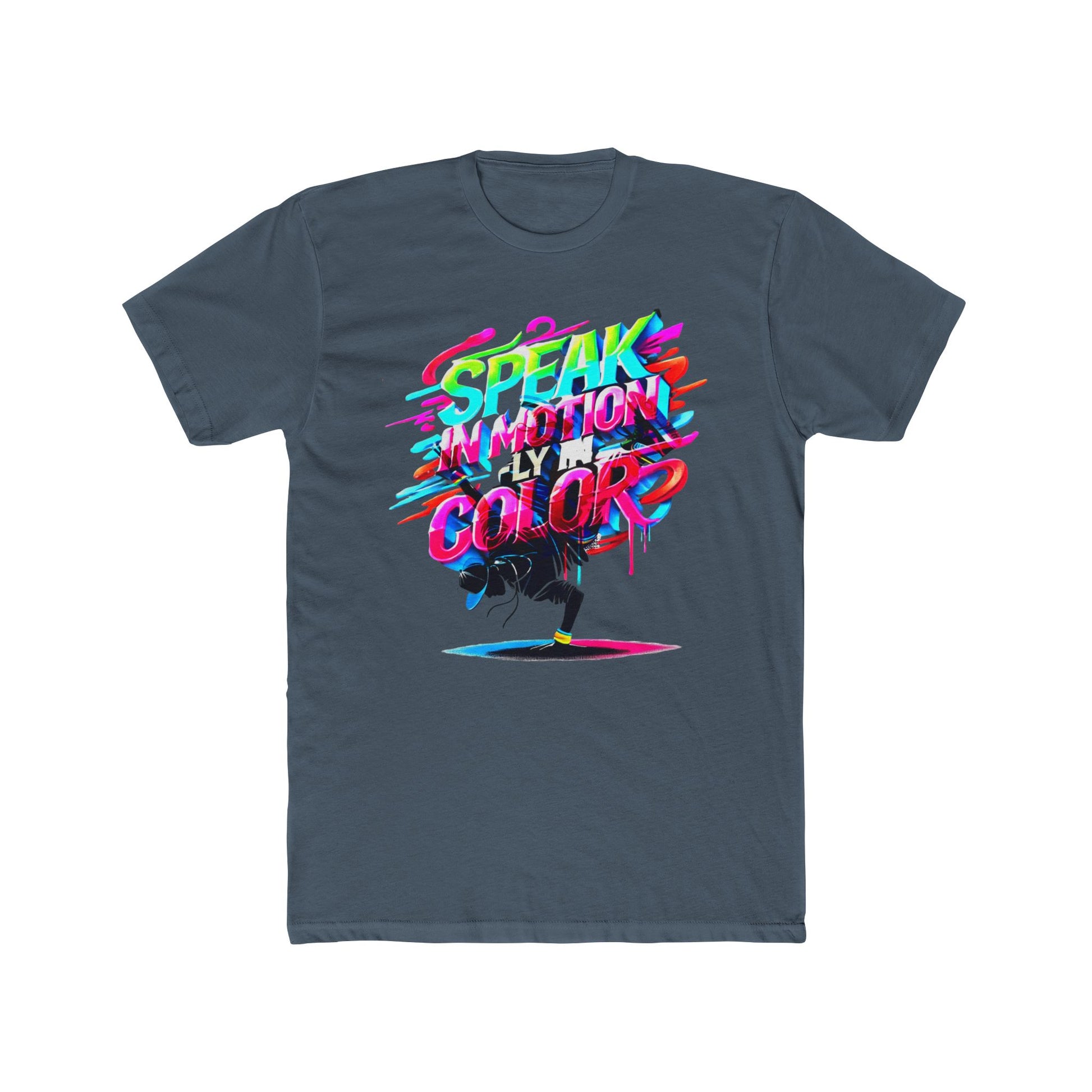 Electric Silence Tee - SPEAK IN MOTION, FLY IN COLOR