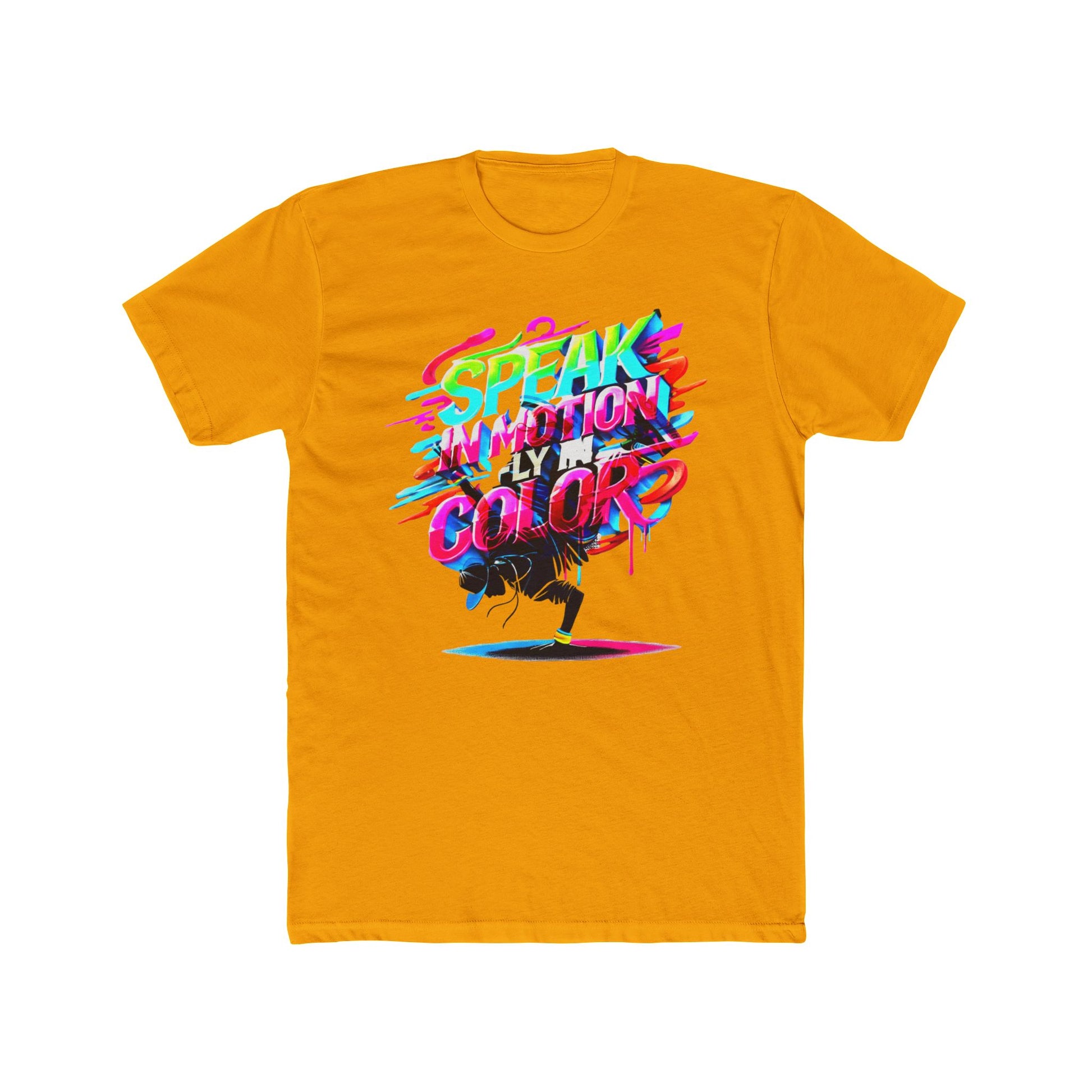Electric Silence Tee - SPEAK IN MOTION, FLY IN COLOR