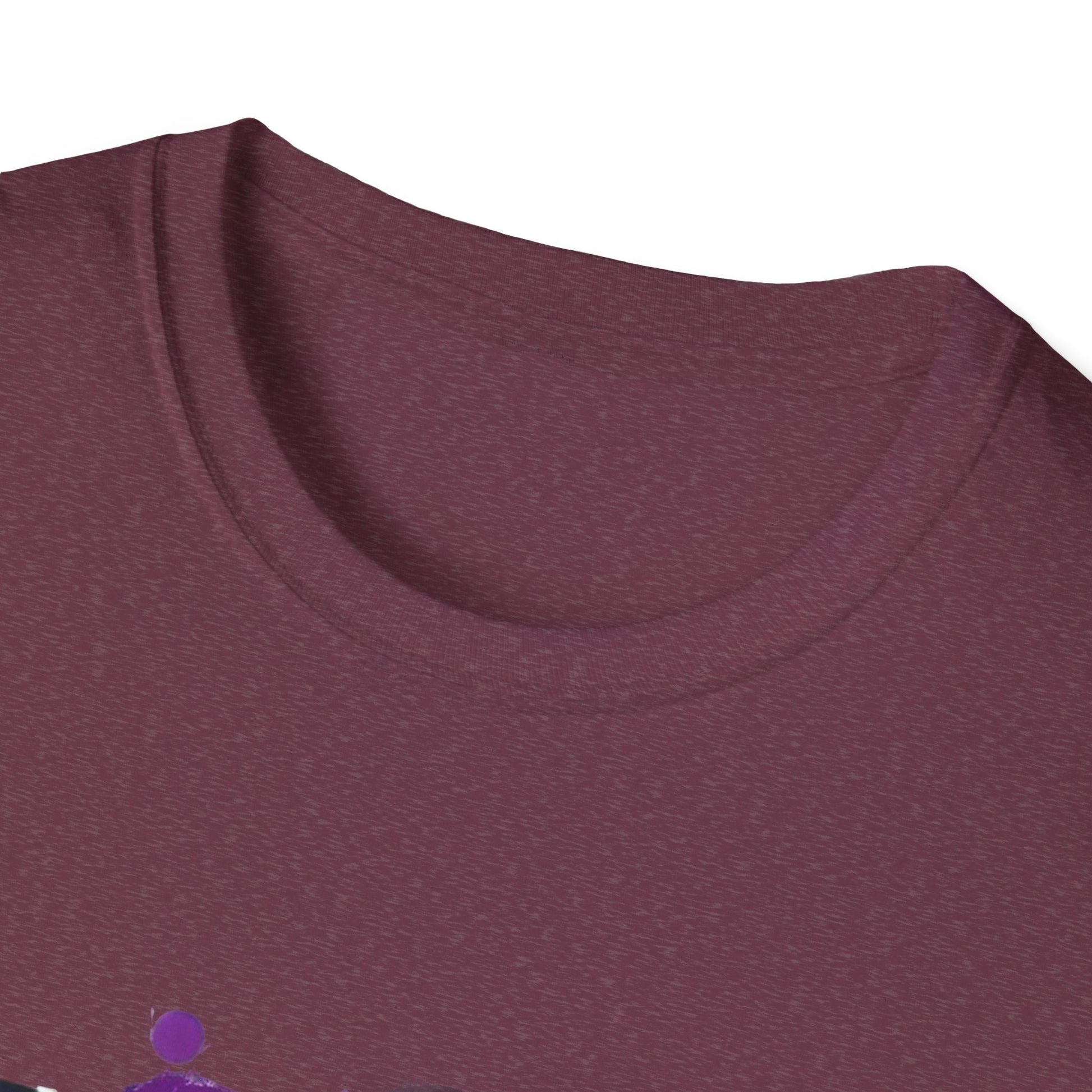 Dance Tee Unisex Softstyle T-Shirt: Dancing is Art & Unfiltered Moves Design