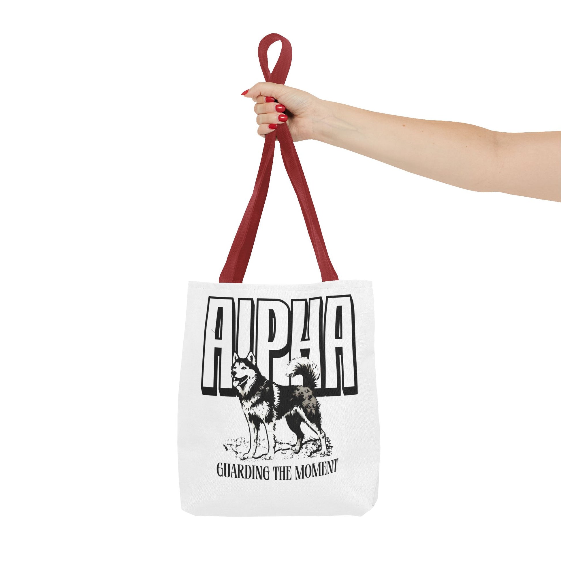 Alpha Dog Tote Bag - Unique Carryall for Dog Lovers, Gift for Pet Owners, Stylish Reusable Bag, Daily Use, Eco-Friendly Shopping