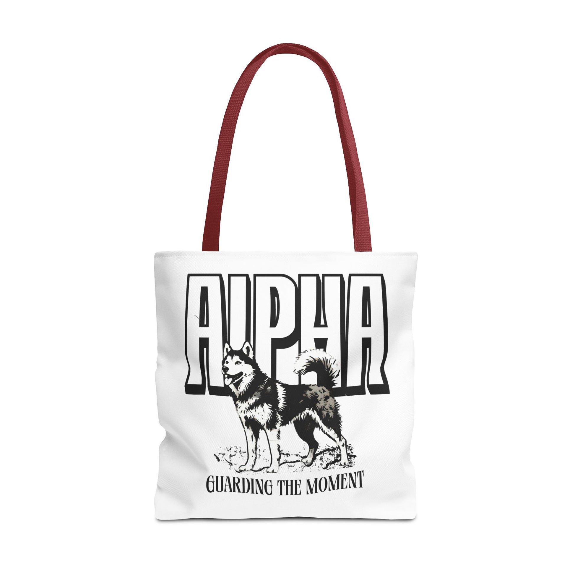 Alpha Dog Tote Bag - Unique Carryall for Dog Lovers, Gift for Pet Owners, Stylish Reusable Bag, Daily Use, Eco-Friendly Shopping