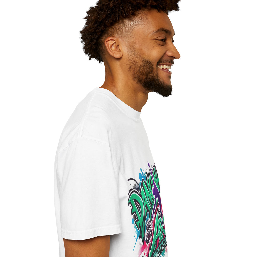 Artistic Dance T-Shirt, Urban Dance Tee, Street Art Apparel, Gift for Dancers, Graffiti Shirt, Colorful Expression Tee