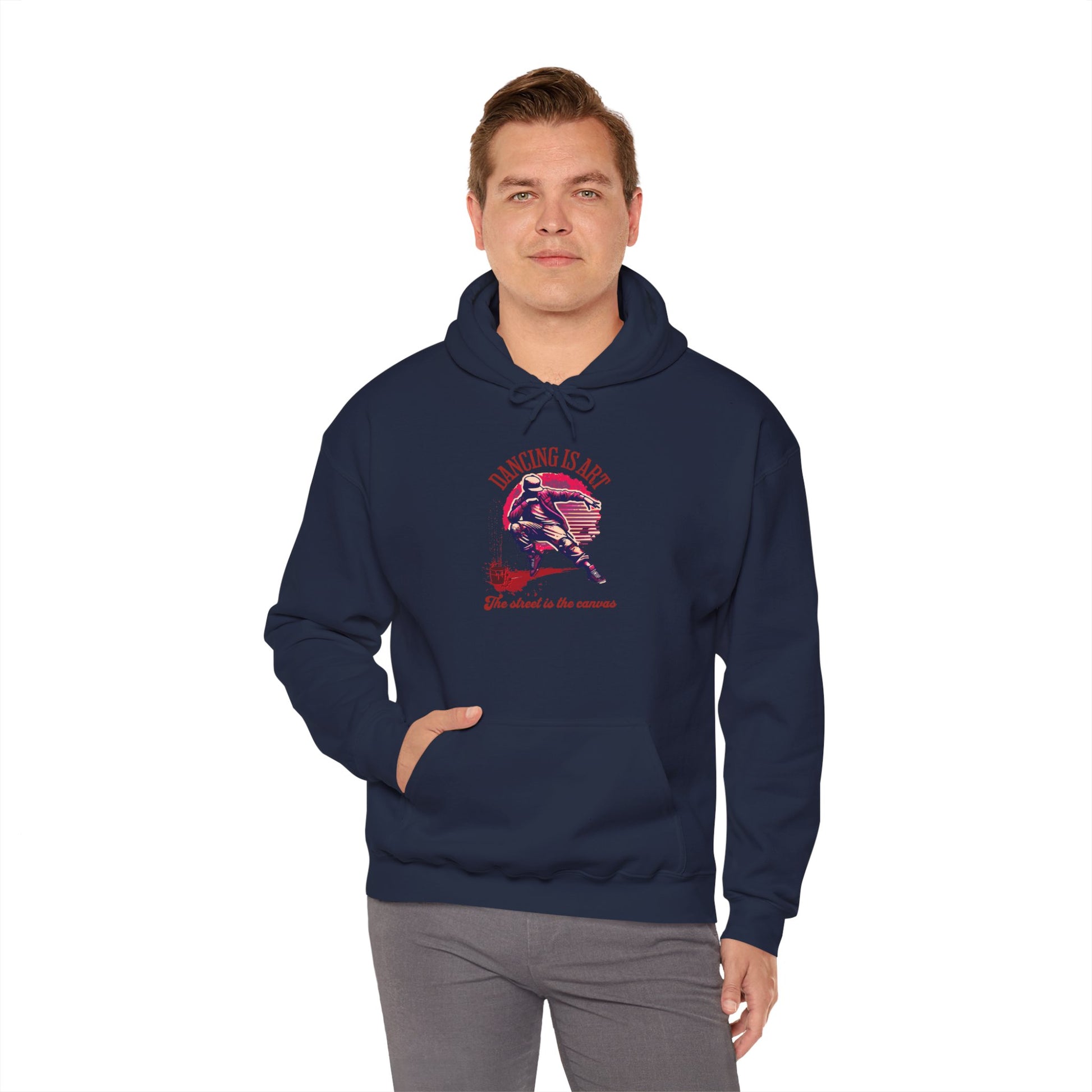 Dancing Is Life | Cozy Unisex Hoodie for Dance Lovers | Perfect for Gifts, Dance Classes, Everyday Wear, and Celebrations