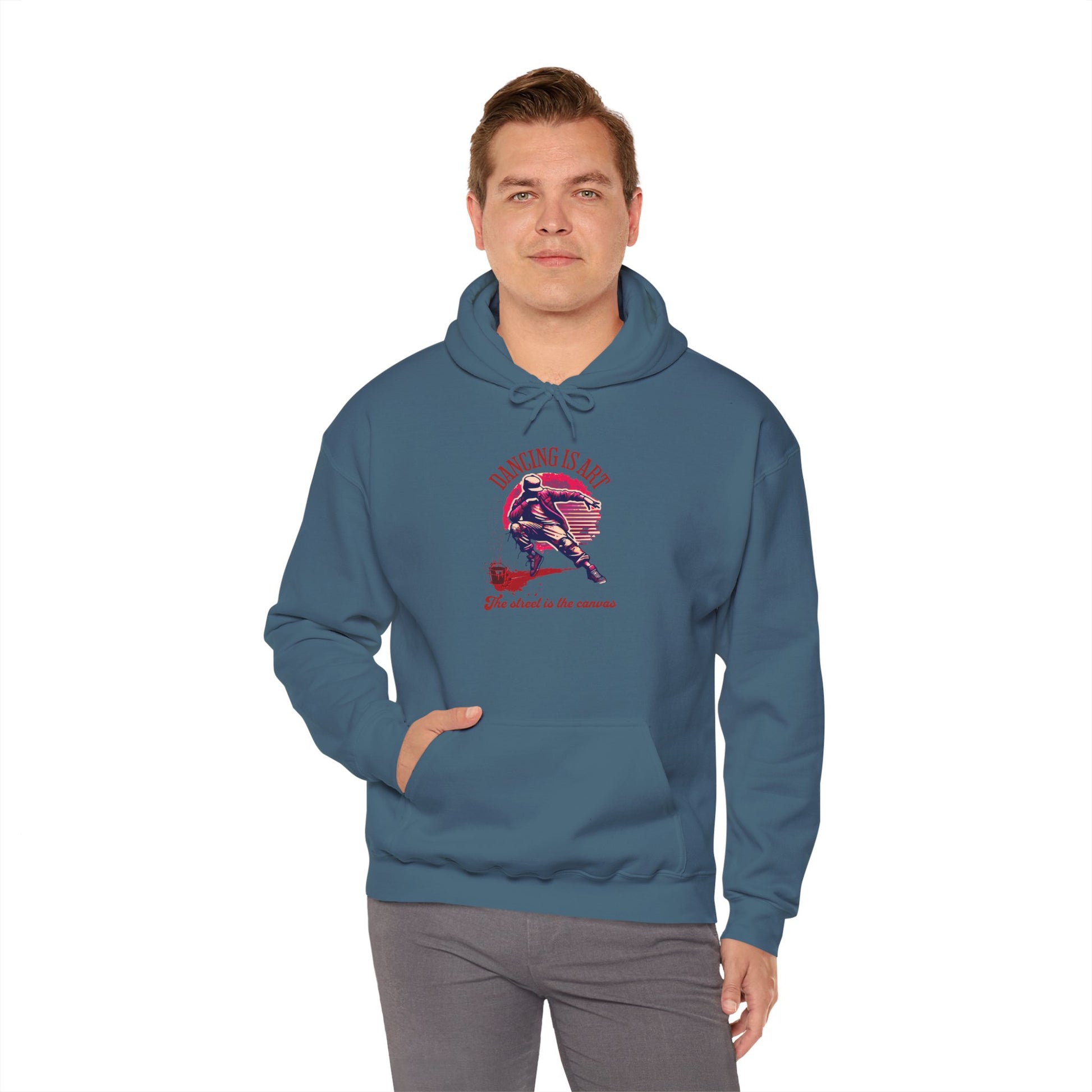 Dancing Is Life | Cozy Unisex Hoodie for Dance Lovers | Perfect for Gifts, Dance Classes, Everyday Wear, and Celebrations