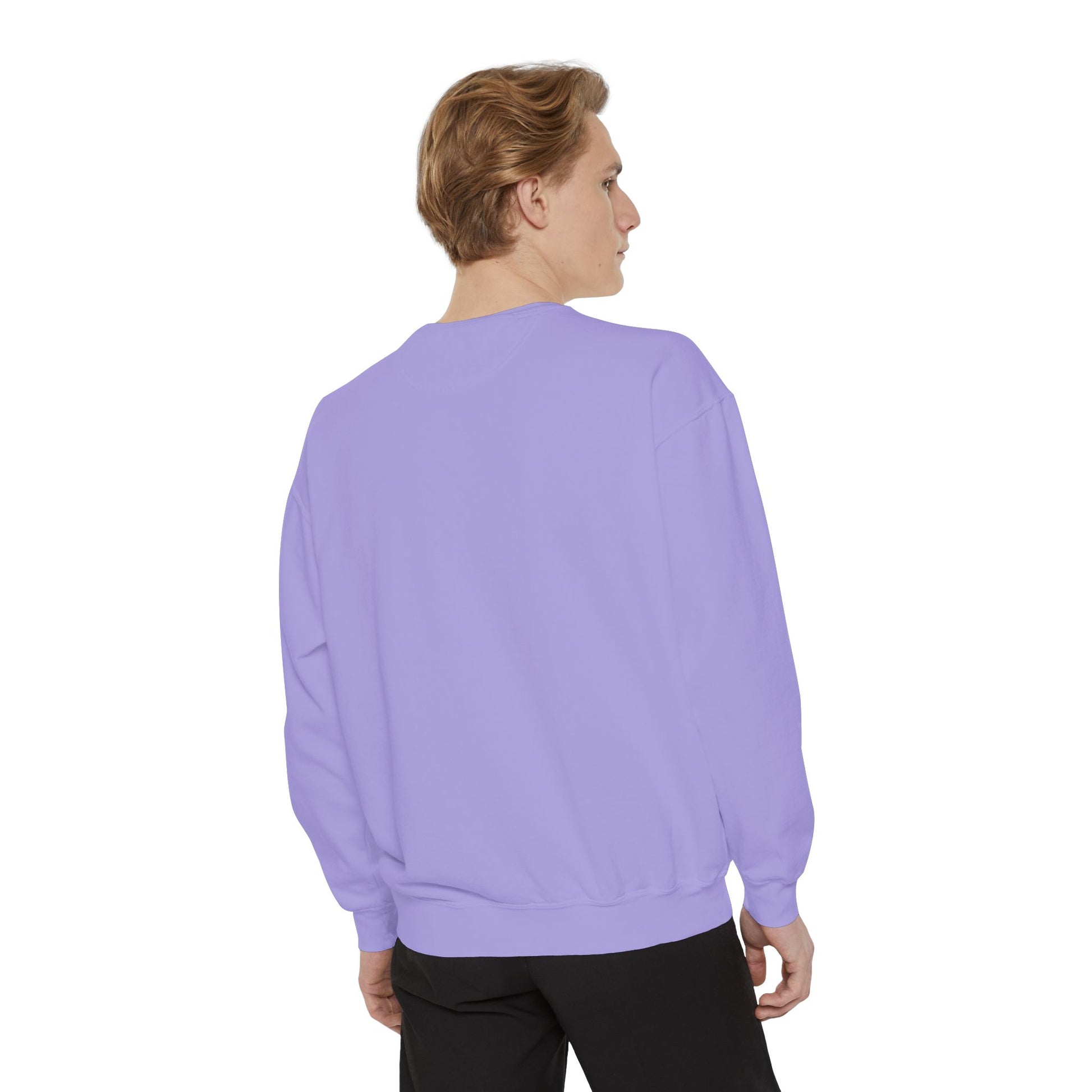 Layer up. Speak loud. Be seen in this Garment-Dyed Sweatshirt: Dancing is Art Unfiltered Moves