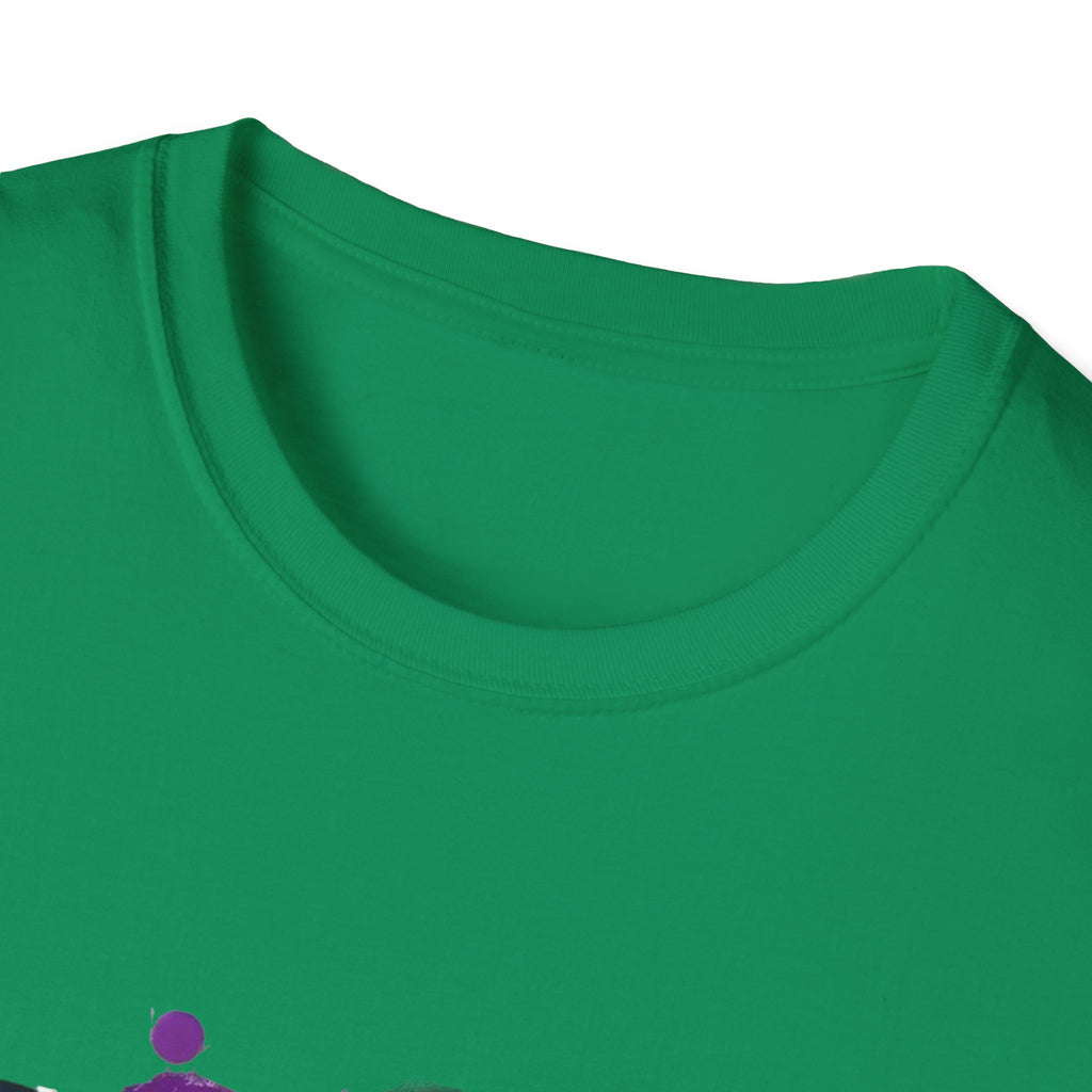 Dance Tee Unisex Softstyle T-Shirt: Dancing is Art & Unfiltered Moves Design