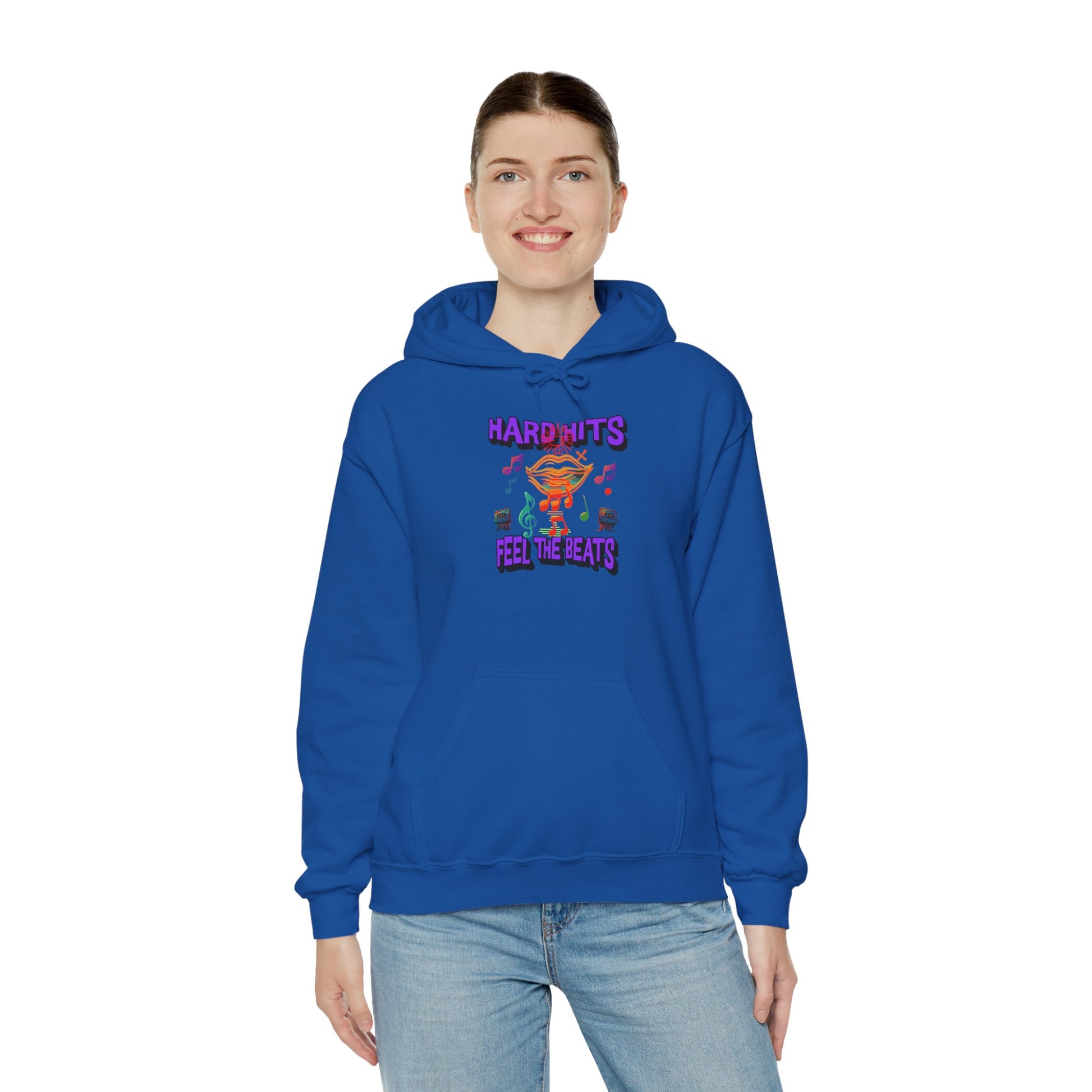 Music Vibes Hooded Sweatshirt - Feel the Beats, Unisex Hoodie, Comfortable Sweatshirt, Perfect Gift for Music Lovers, Casual Wear
