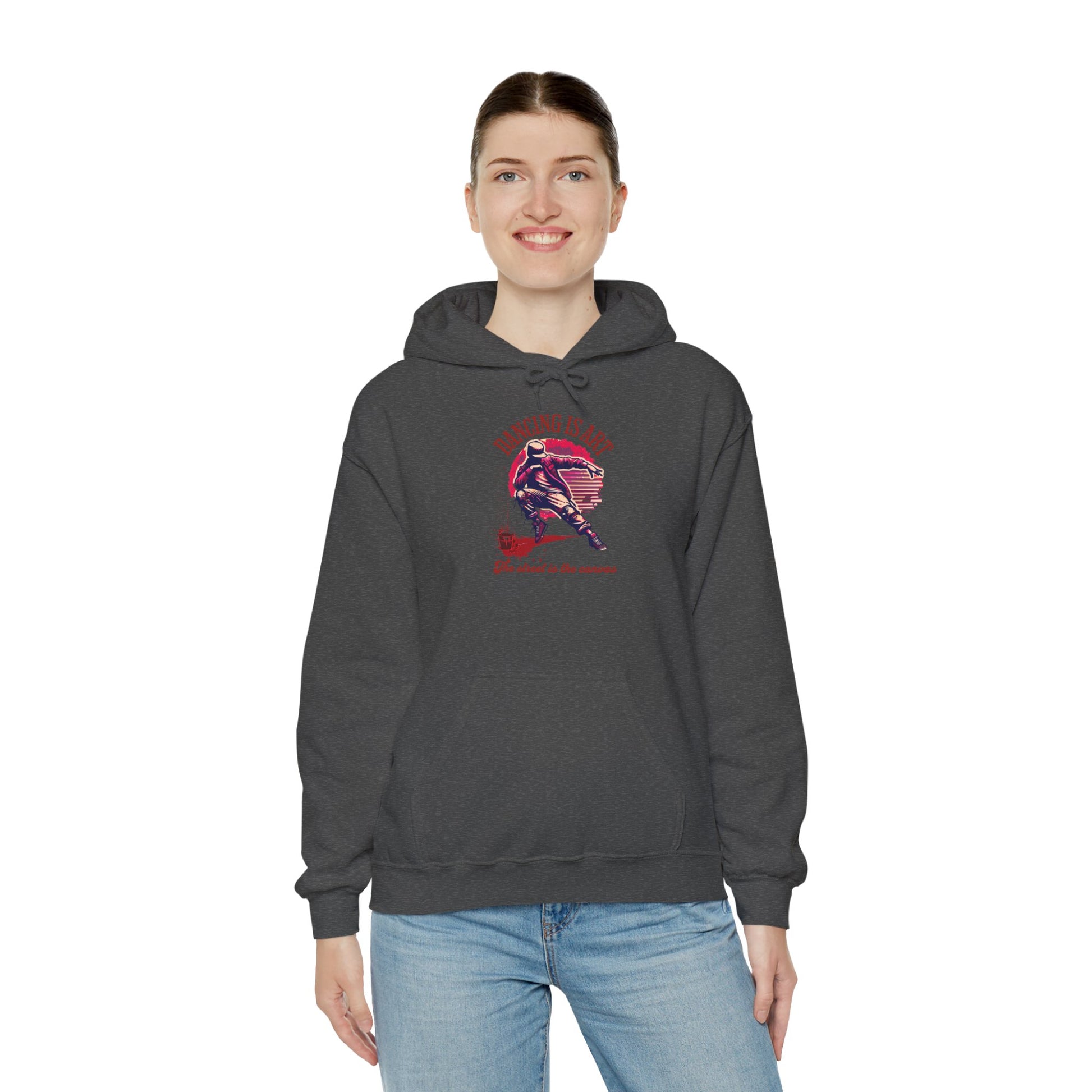 Dancing Is Life | Cozy Unisex Hoodie for Dance Lovers | Perfect for Gifts, Dance Classes, Everyday Wear, and Celebrations