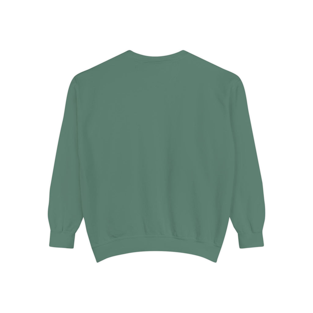 Layer up. Speak loud. Be seen in this Garment-Dyed Sweatshirt: Dancing is Art Unfiltered Moves