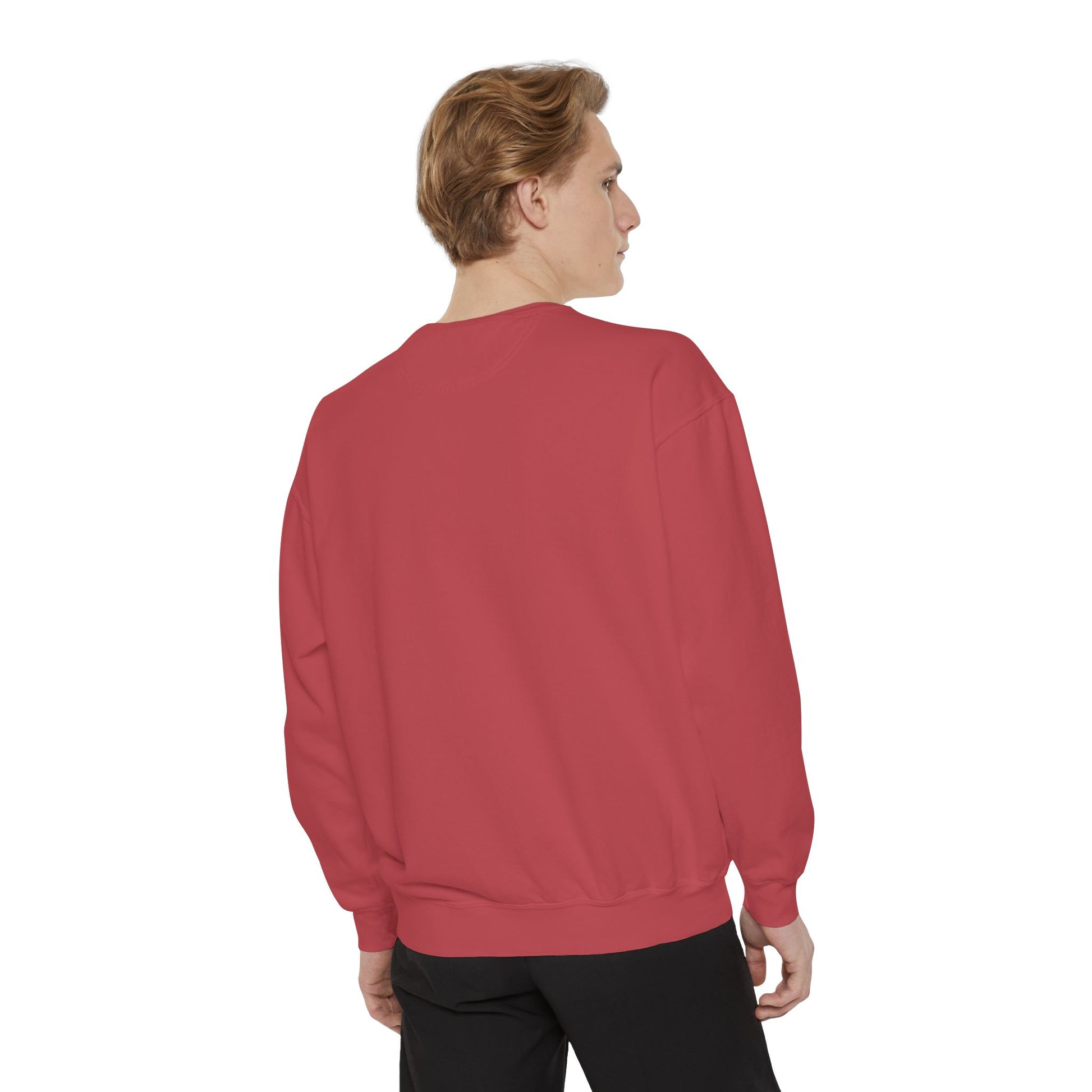 Layer up. Speak loud. Be seen in this Garment-Dyed Sweatshirt: Dancing is Art Unfiltered Moves