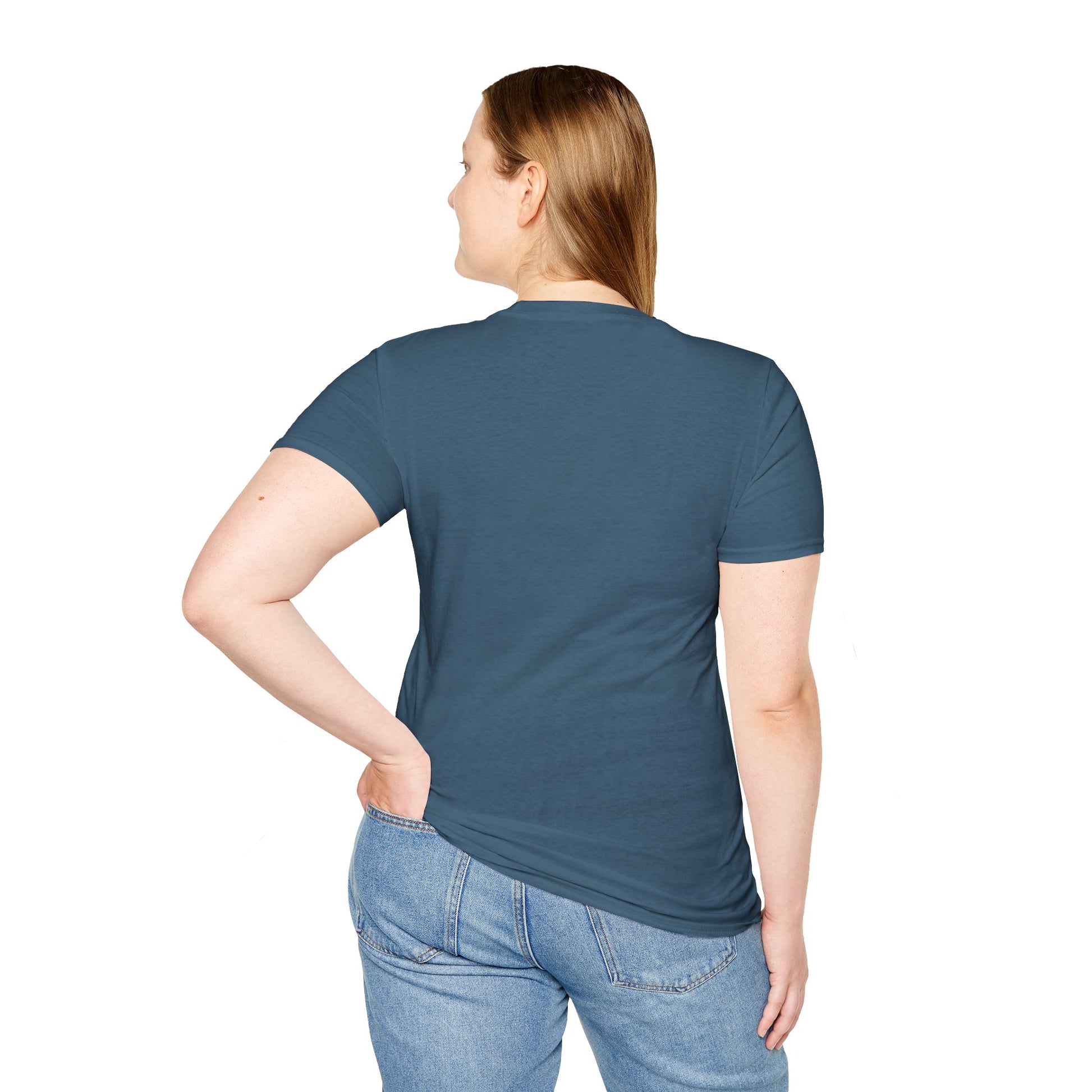 Dance Tee Unisex Softstyle T-Shirt: Dancing is Art & Unfiltered Moves Design