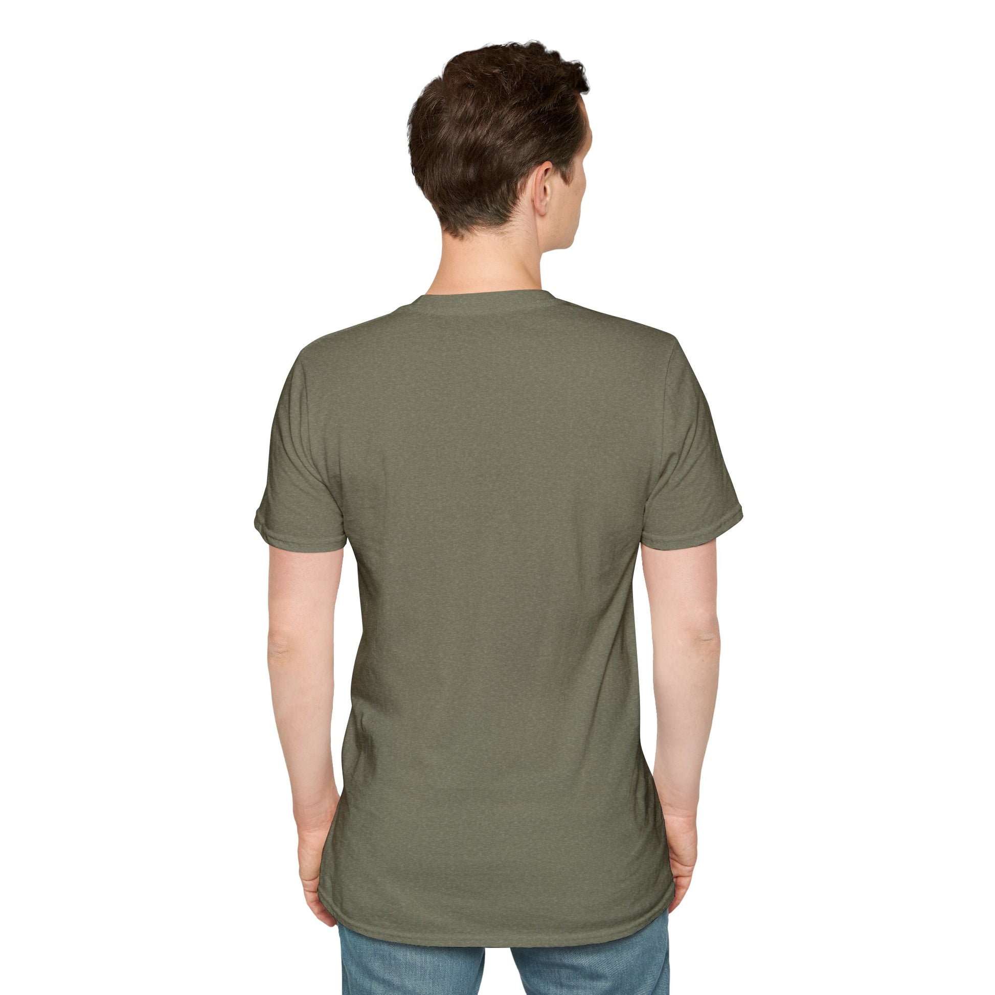 Dance Tee Unisex Softstyle T-Shirt: Dancing is Art & Unfiltered Moves Design
