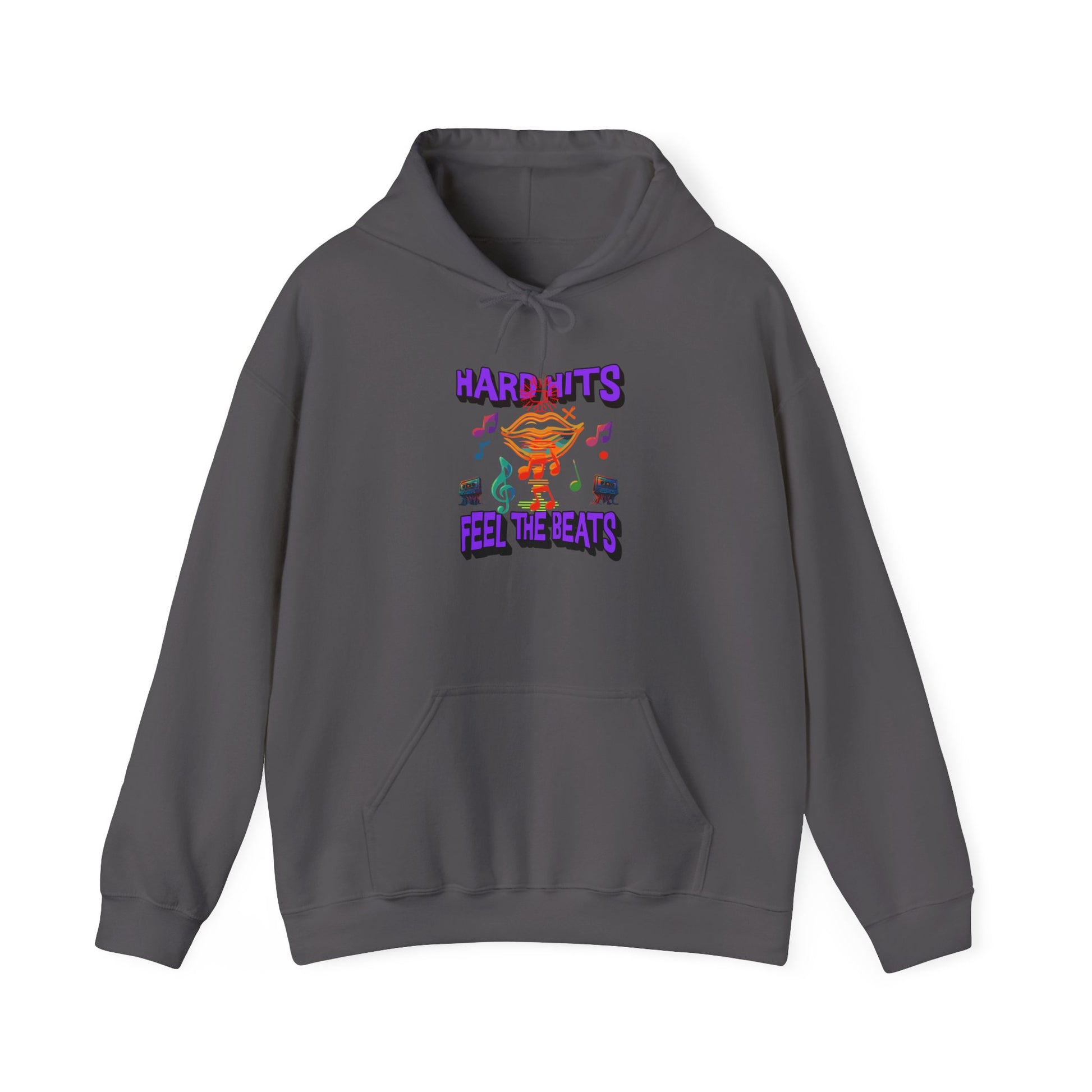 Music Vibes Hooded Sweatshirt - Feel the Beats, Unisex Hoodie, Comfortable Sweatshirt, Perfect Gift for Music Lovers, Casual Wear