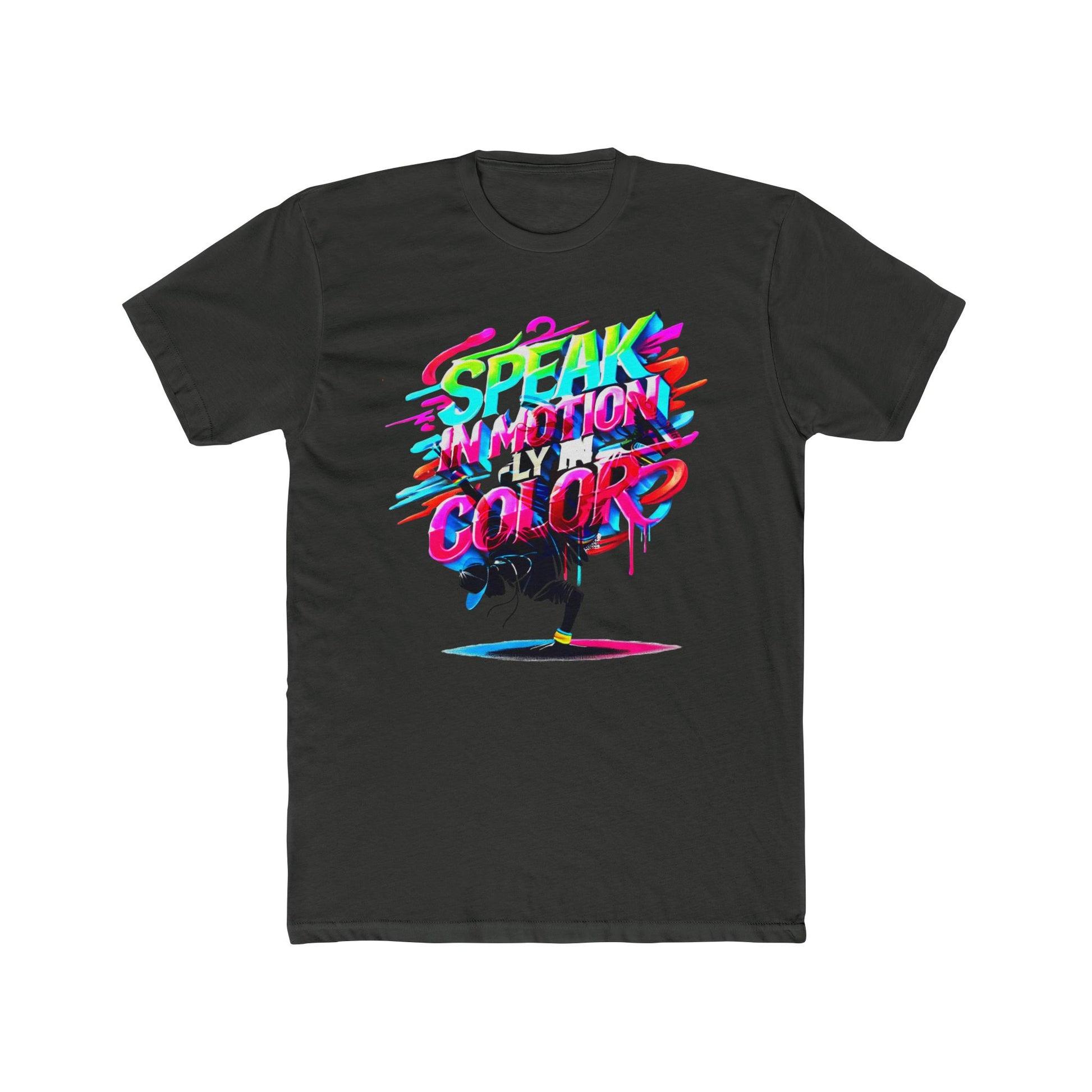 Electric Silence Tee - SPEAK IN MOTION, FLY IN COLOR