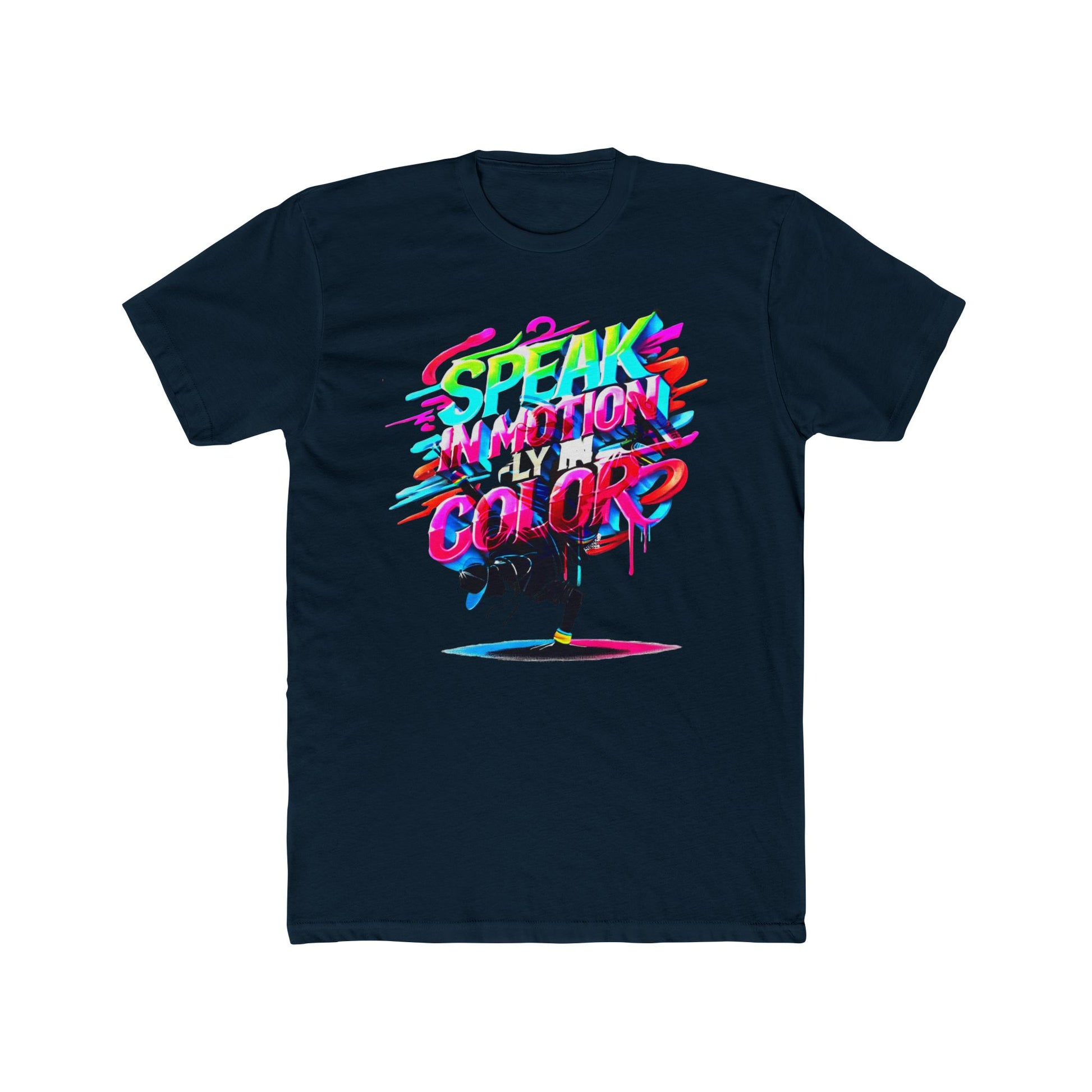 Electric Silence Tee - SPEAK IN MOTION, FLY IN COLOR