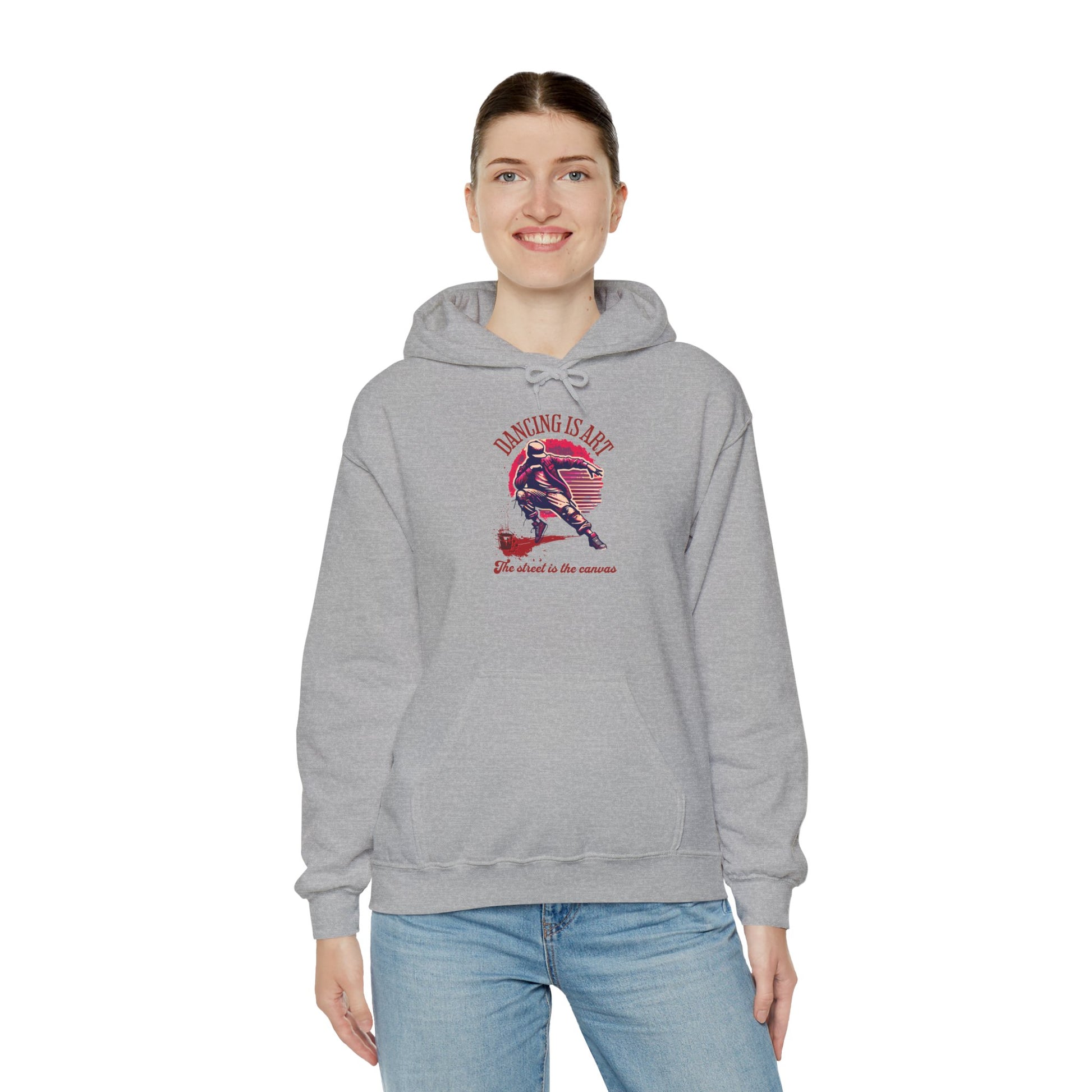 Dancing Is Life | Cozy Unisex Hoodie for Dance Lovers | Perfect for Gifts, Dance Classes, Everyday Wear, and Celebrations