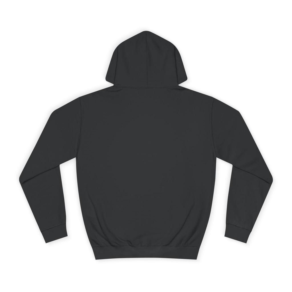 College Hoodie - "Fire" - Unisex Hooded Sweatshirt, Campus Apparel, Gift for Students, College Life, Orange Hoodie