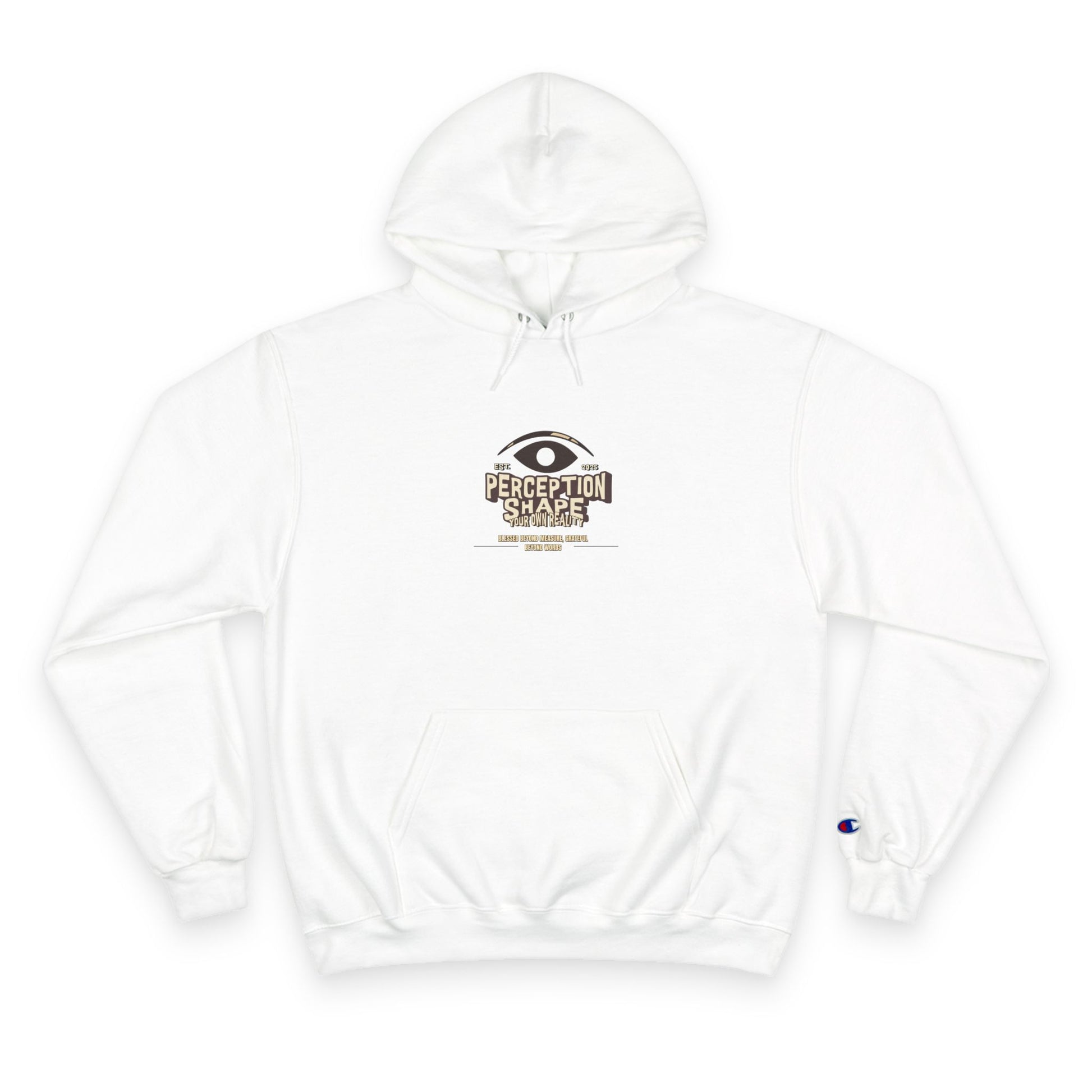 Champion Hoodie with 'Perception Share' Design - Cozy Hoodie for Casual Wear, Gift Ideas, Streetwear, Unique Fashion, Perfect for [...]