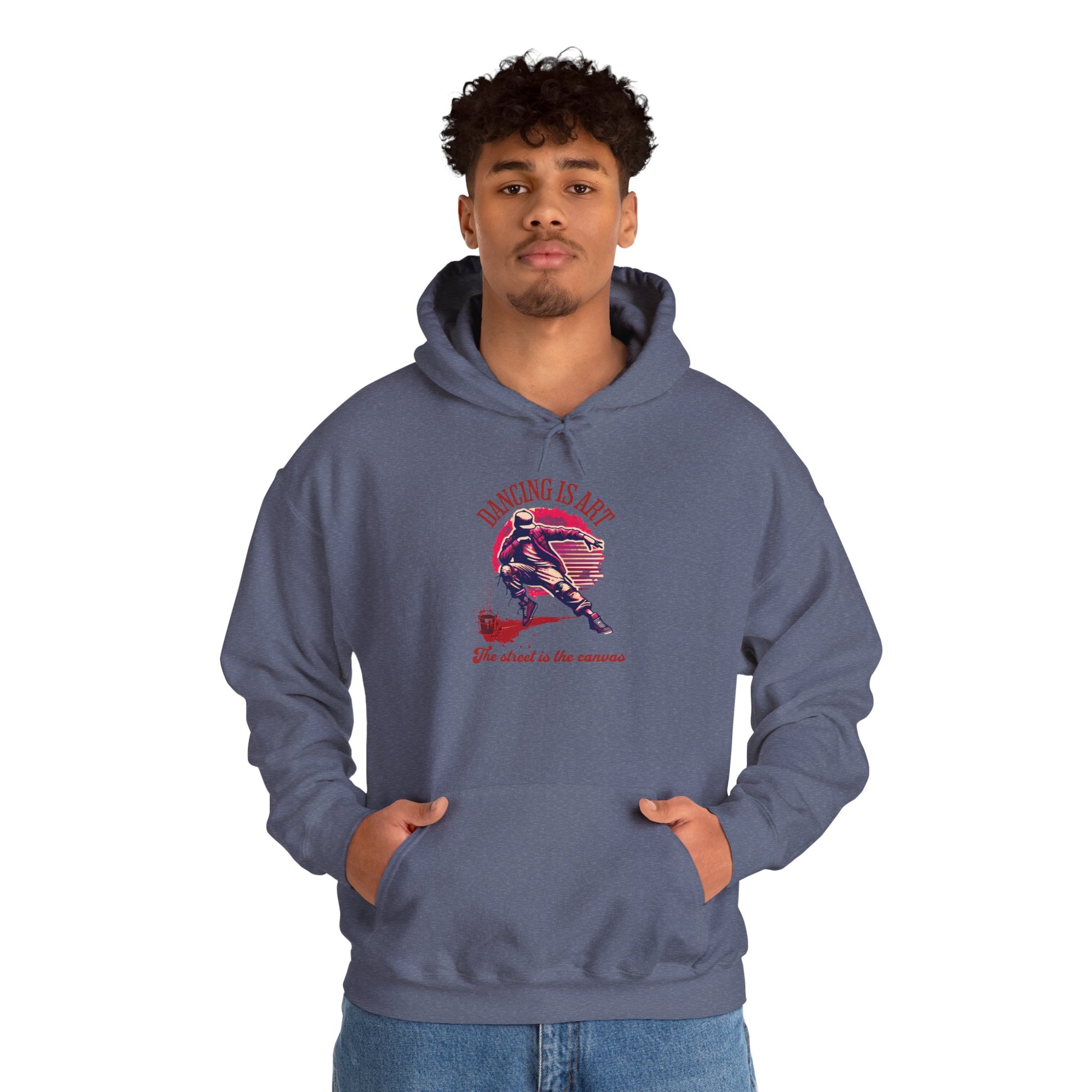 Dancing Is Life | Cozy Unisex Hoodie for Dance Lovers | Perfect for Gifts, Dance Classes, Everyday Wear, and Celebrations