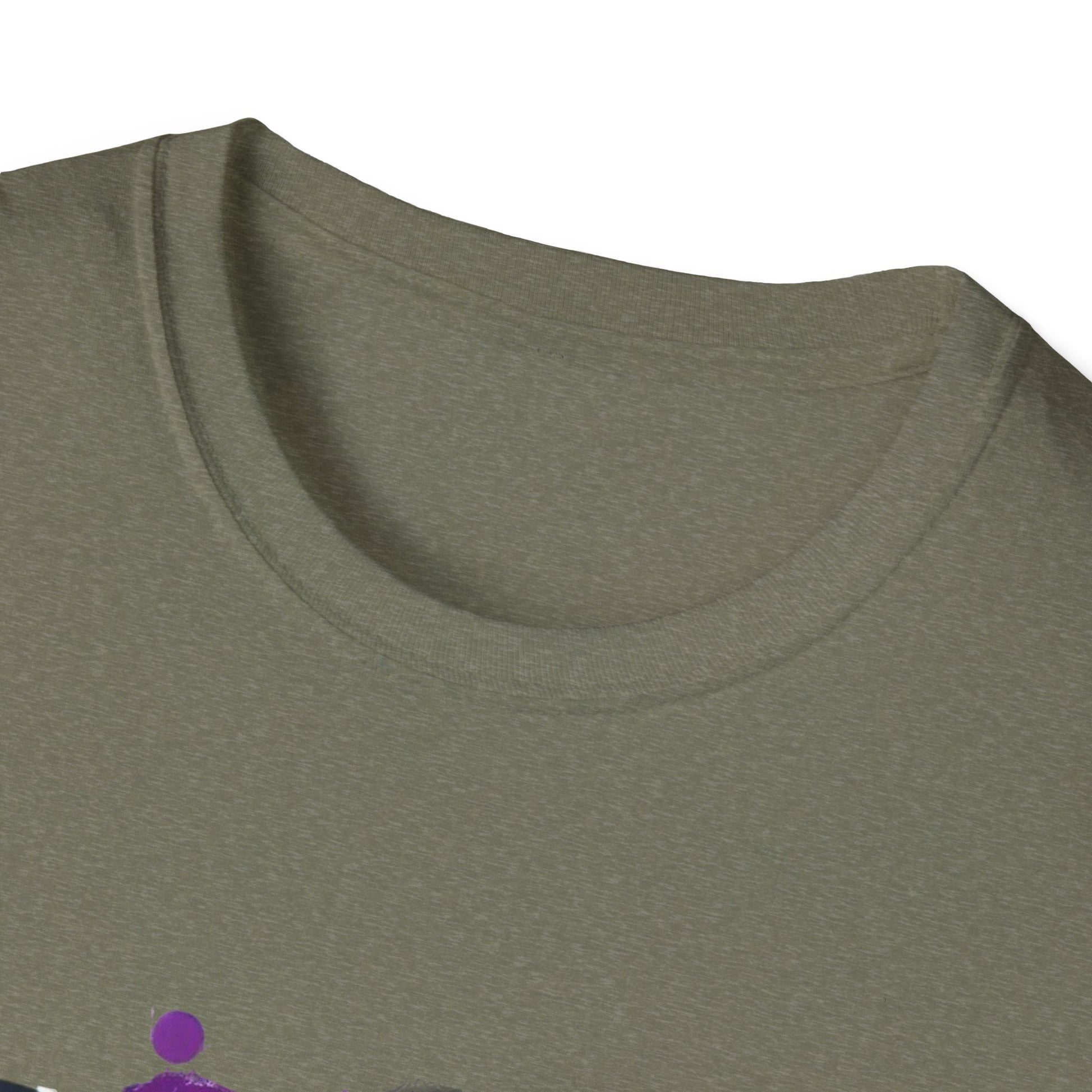 Dance Tee Unisex Softstyle T-Shirt: Dancing is Art & Unfiltered Moves Design