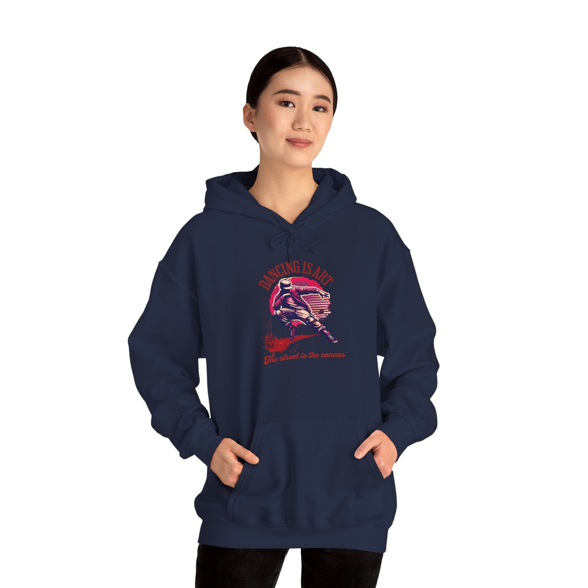 Dancing Is Life | Cozy Unisex Hoodie for Dance Lovers | Perfect for Gifts, Dance Classes, Everyday Wear, and Celebrations