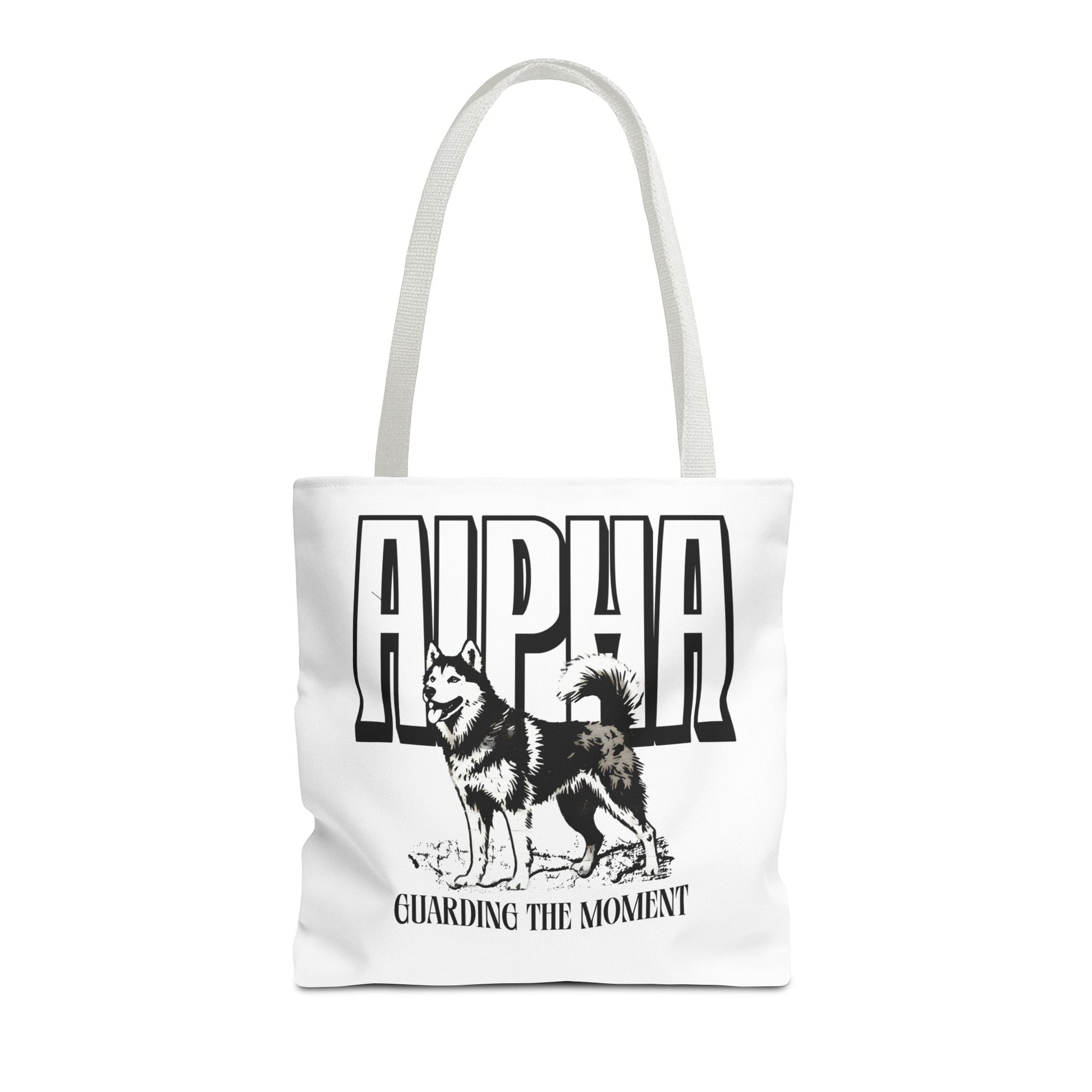Alpha Dog Tote Bag - Unique Carryall for Dog Lovers, Gift for Pet Owners, Stylish Reusable Bag, Daily Use, Eco-Friendly Shopping