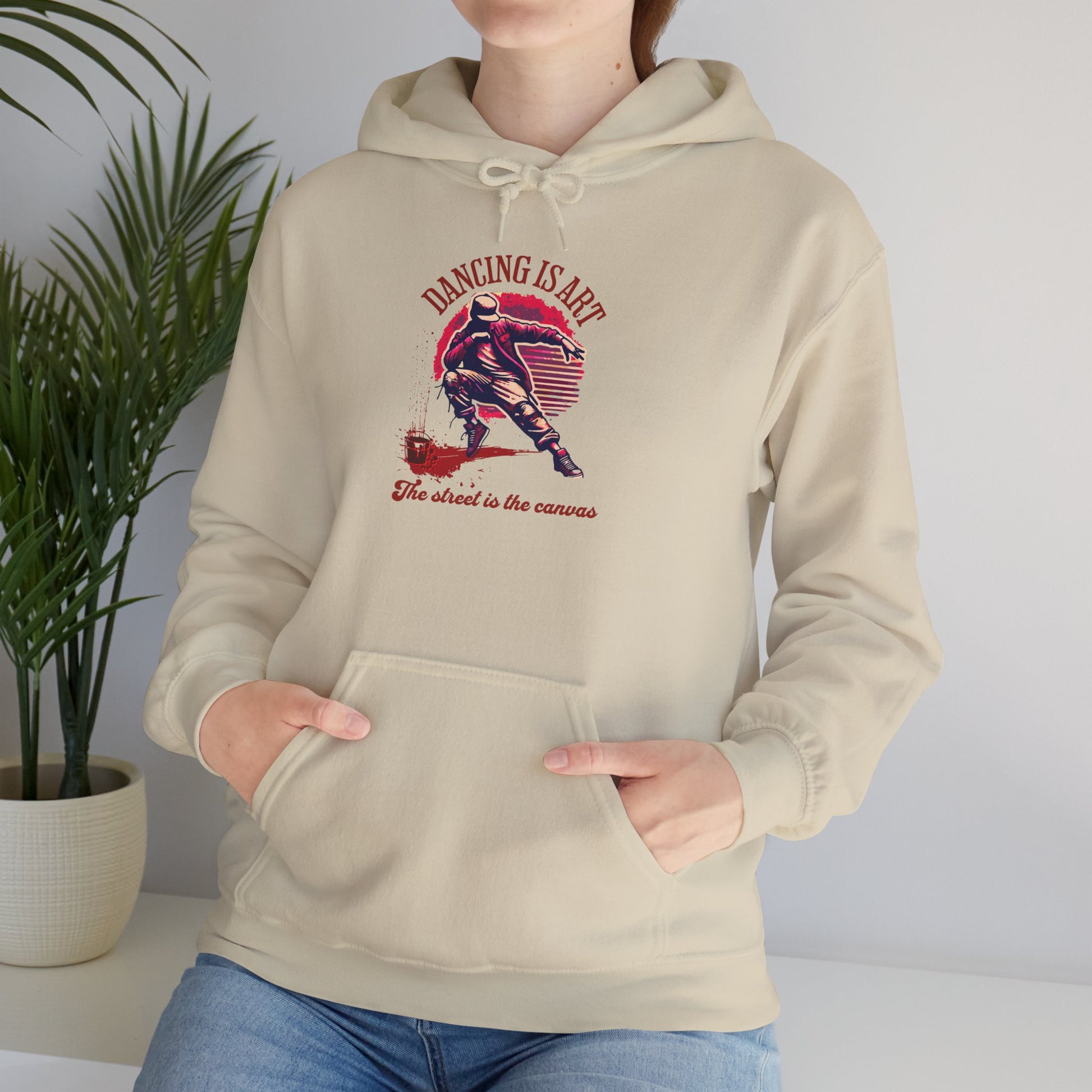 Dancing Is Life | Cozy Unisex Hoodie for Dance Lovers | Perfect for Gifts, Dance Classes, Everyday Wear, and Celebrations