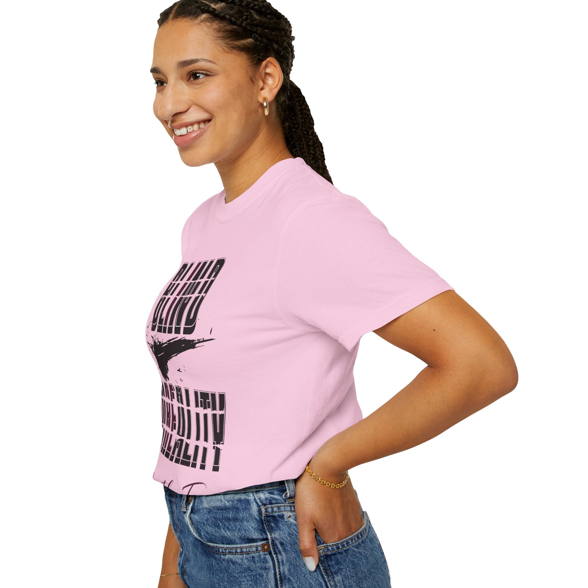 Unisex Garment-Dyed T-shirt with 'Blind to Reality - Clear the Fog' Design, Casual Wear, Gift for Dreamers, Inspirational Tee, [...]