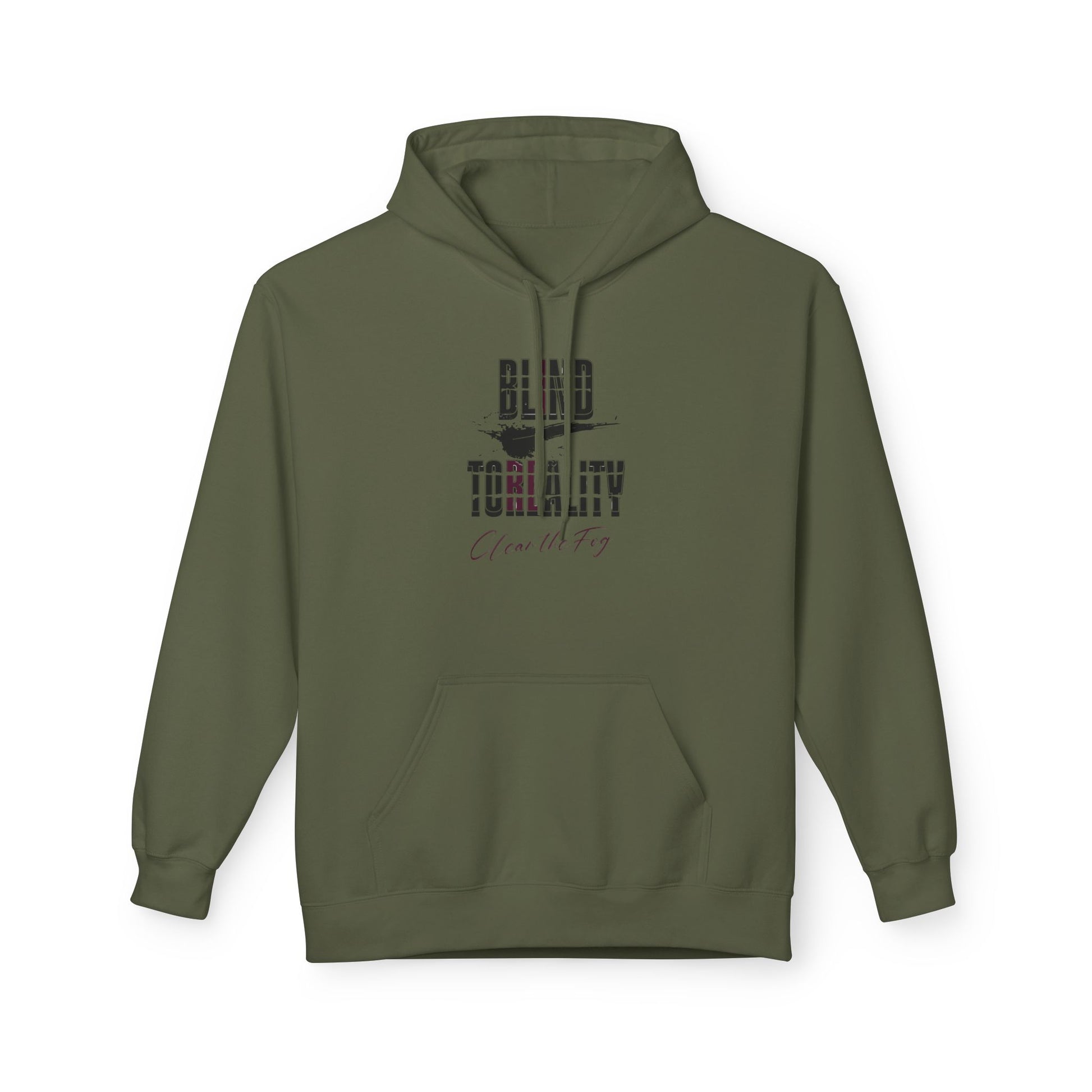 Inspirational Quote Fleece Hoodie - Cozy Unisex Sweatshirt for Motivation, Gift for Friends, Casual Wear, Perfect for Anytime